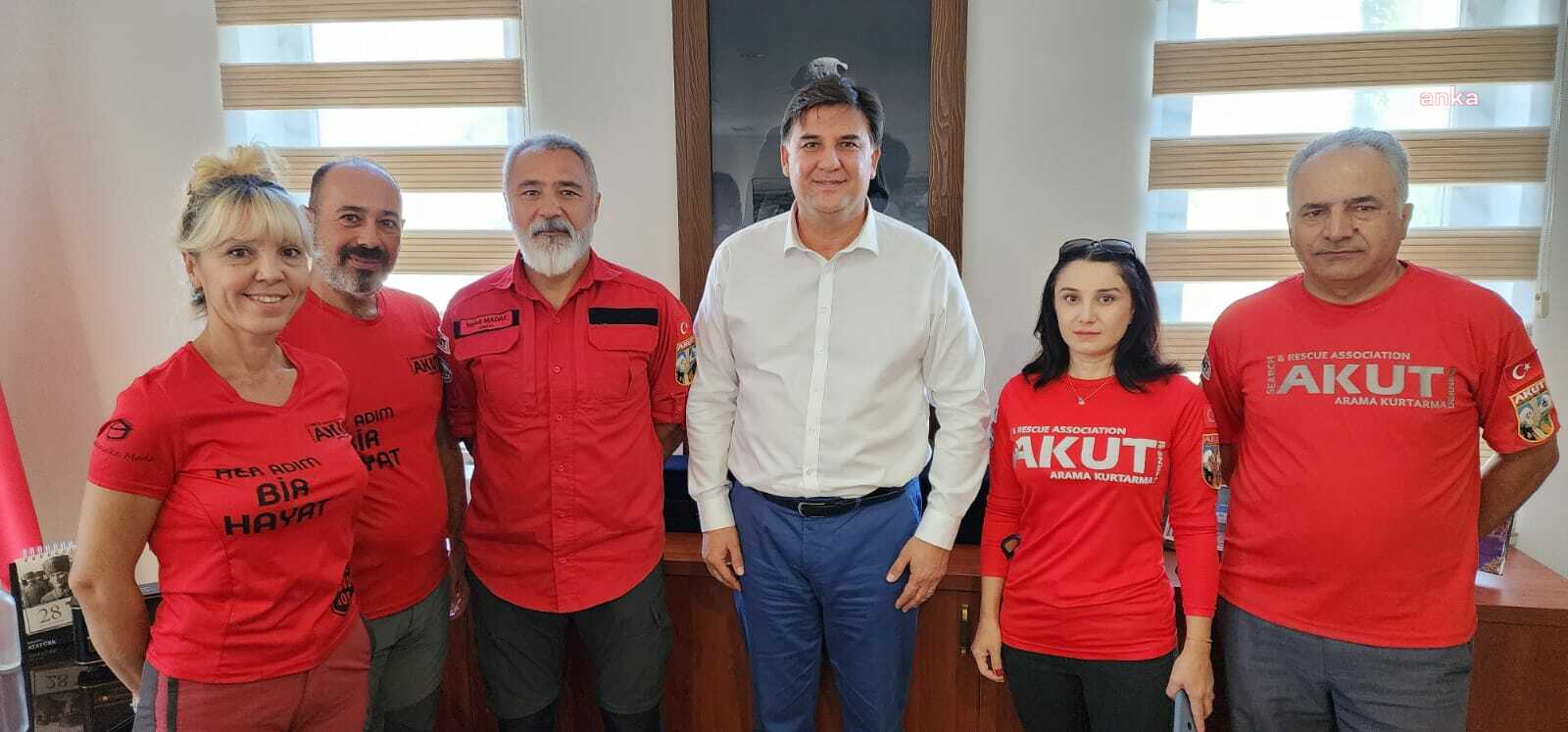 AKUT, BİLGİLENDİRME TOPLANTISI İÇİN FETHİYE BELEDİYE BAŞKANI ALİM  KARACA’YI ZİYARET ETTİ