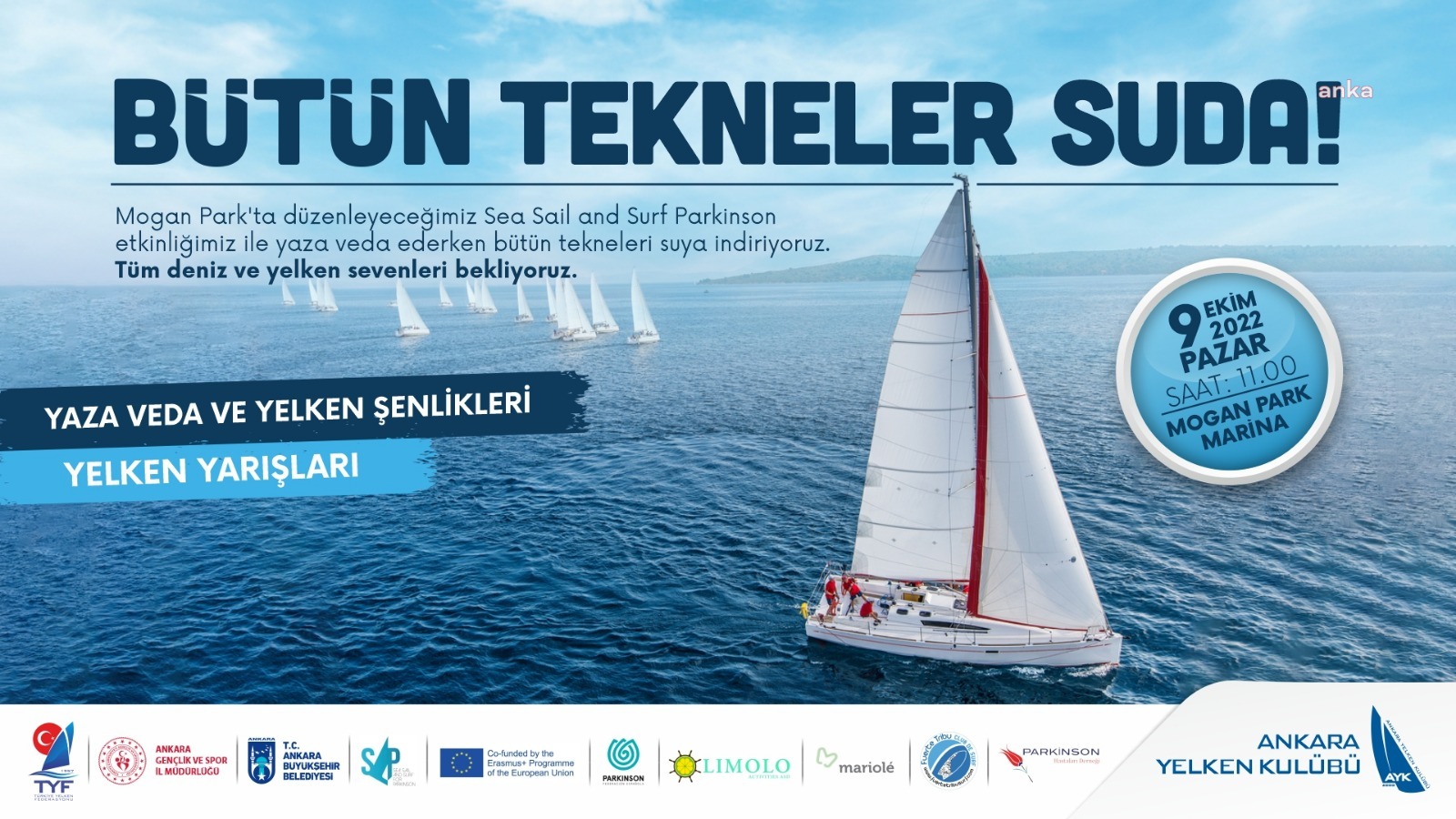 ANKARA’DA YAZA YELKENLİ VEDA