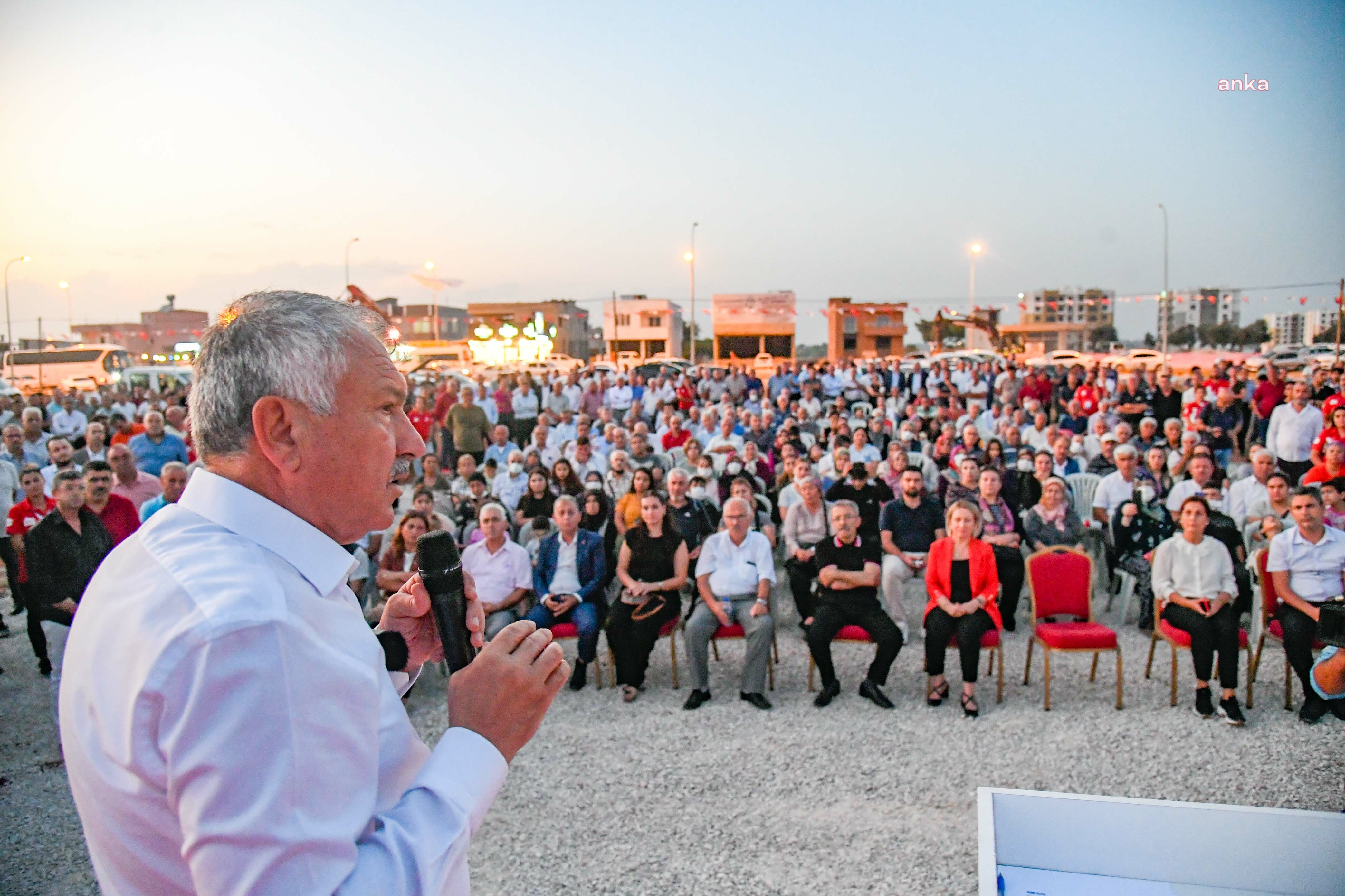 ADANA BÜYÜKŞEHİR BELEDİYESİ BURUK MAHALLESİ’NE YENİ İÇME SUYU VE KANALİZASYON HATTI İLE İÇME SUYU DEPOLARI YAPIYOR
