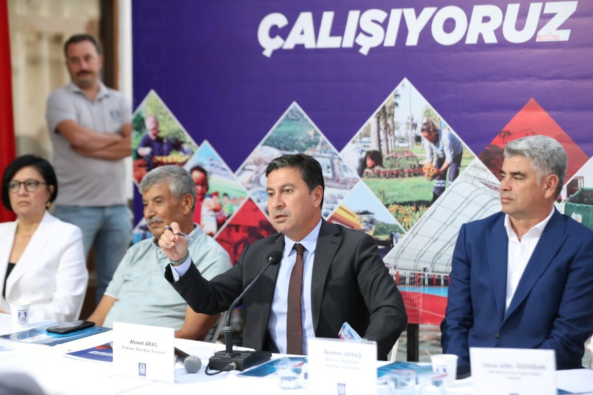 BODRUM BELEDİYE BAŞKANI ARAS, ÇÖMLEKÇİ MAHALLESİ’NDE HALKLA BULUŞTU