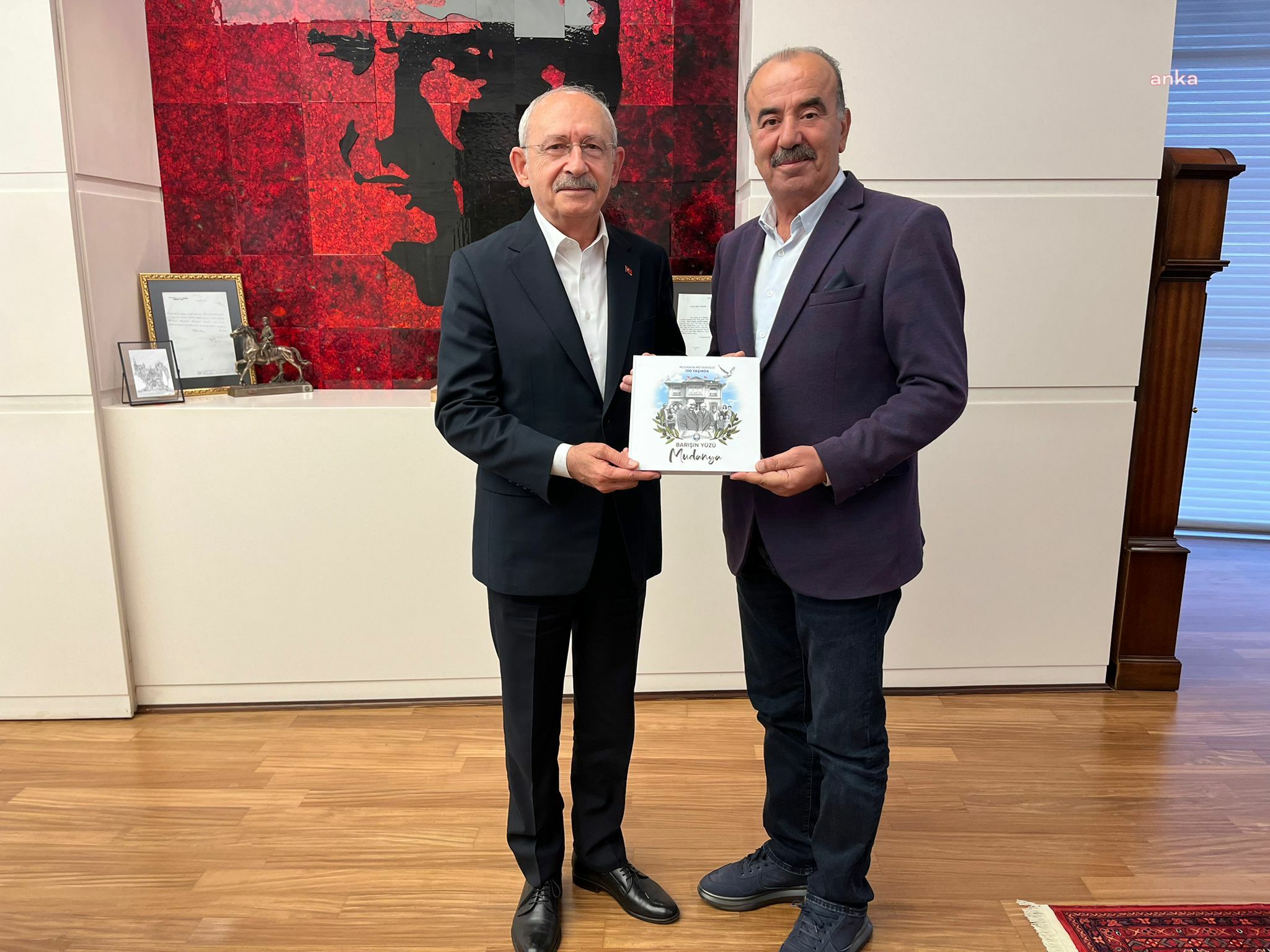 MUDANYA BELEDİYE BAŞKANI TÜRKYILMAZ’DAN KEMAL KILIÇDAROĞLU’NA MÜTAREKE ZİYARETİ