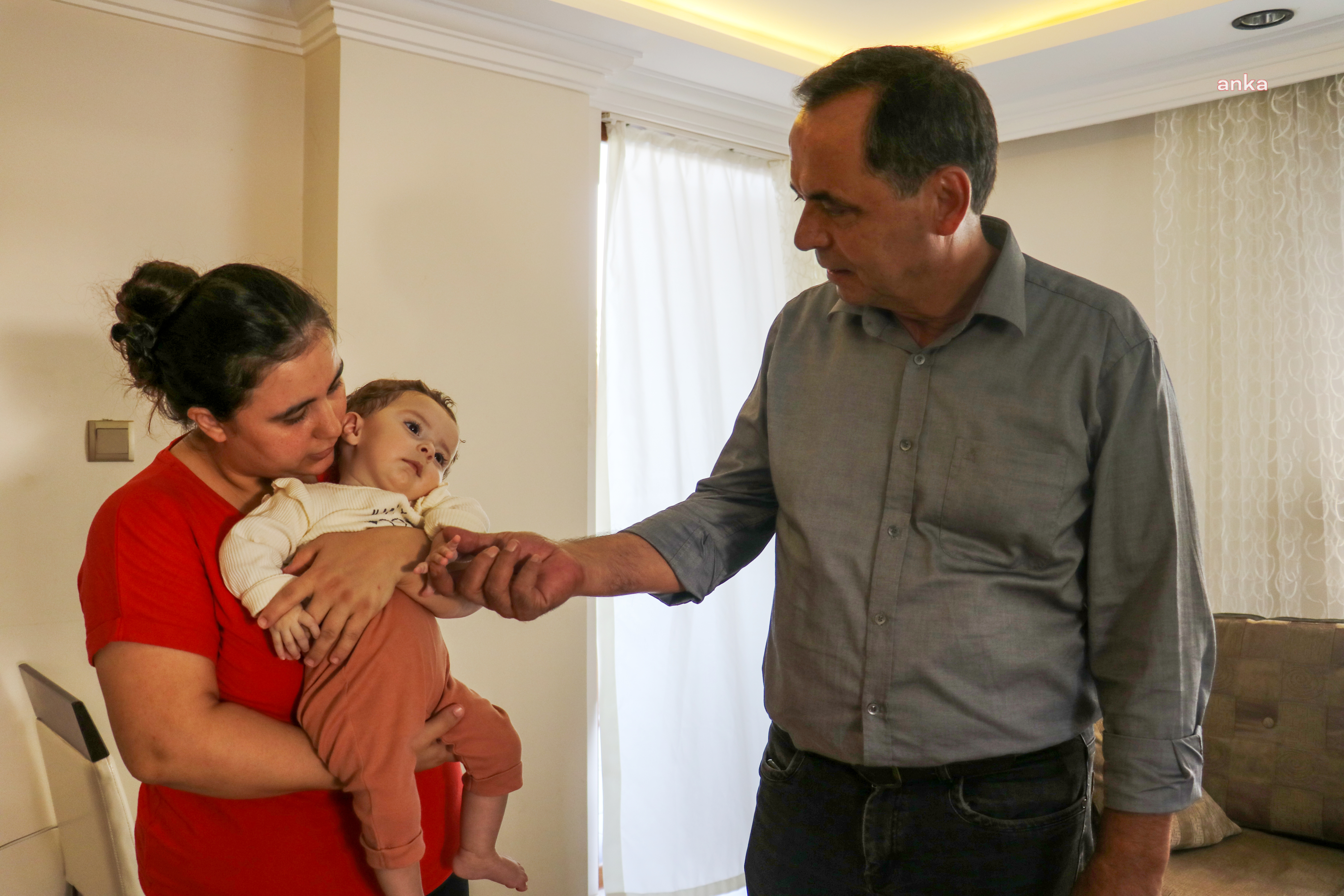 GAZİPAŞA BELEDİYE BAŞKANI YILMAZ’DAN SMA TİP 1 HASTASI ARYA BEBEĞE ZİYARET