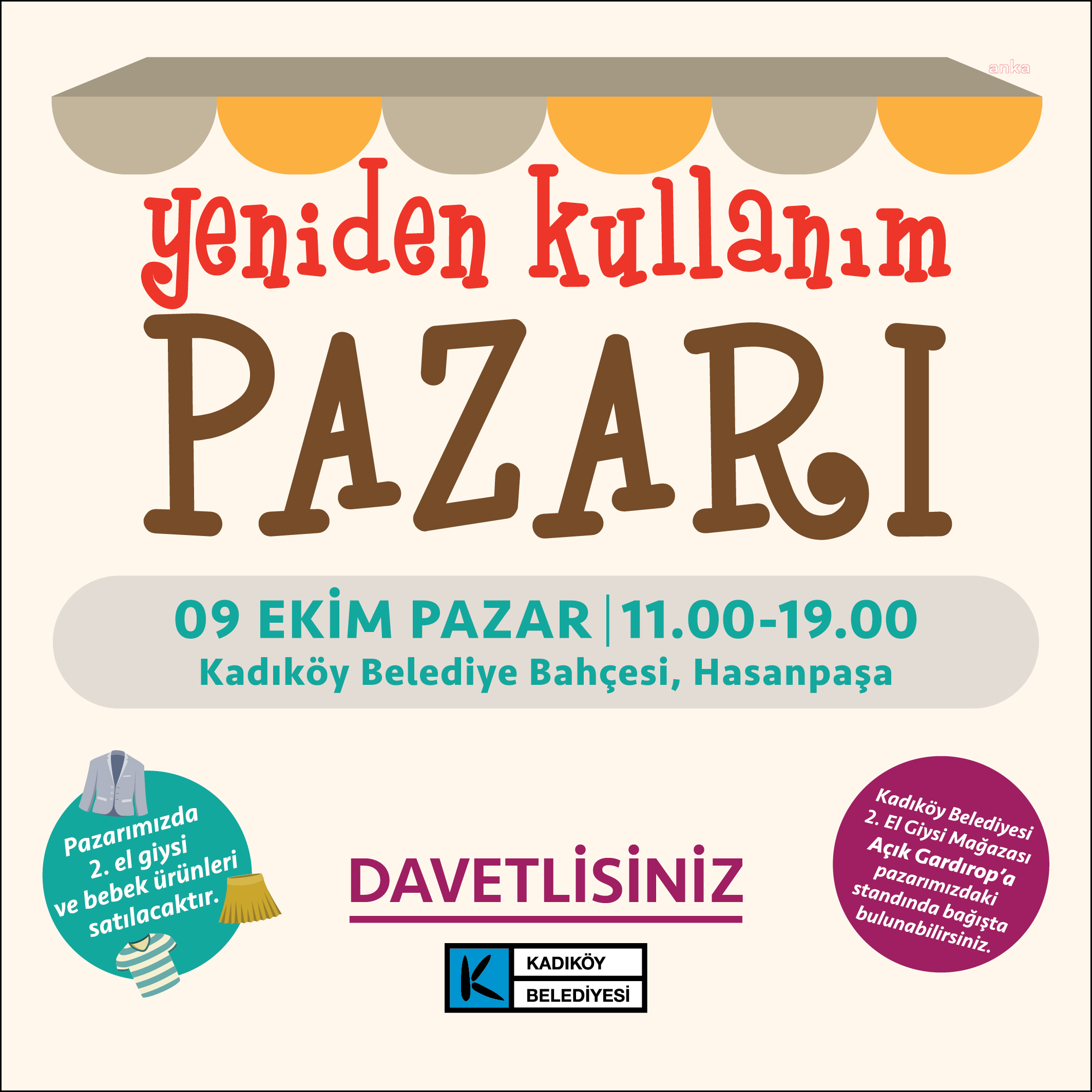 KADIKÖY’DE YENİDEN KULLANIM PAZARI