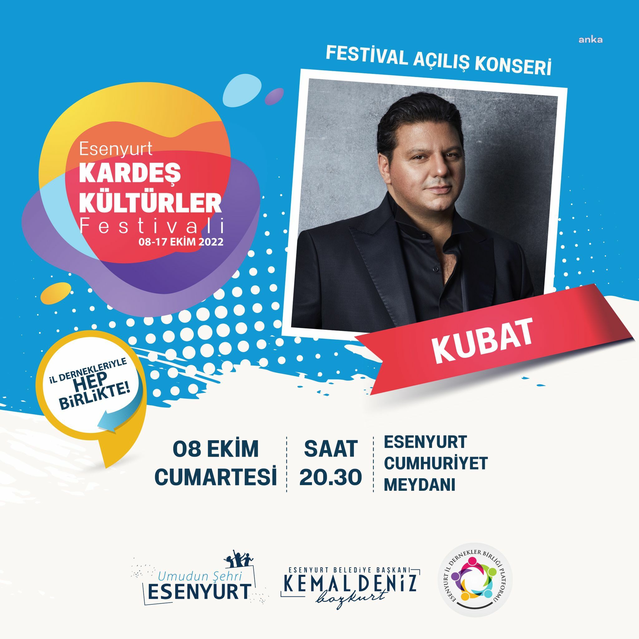 ESENYURT BELEDİYESİ’NİN İLK KEZ DÜZENLEDİĞİ KARDEŞ KÜLTÜRLER FESTİVALİ YARIN BAŞLIYOR