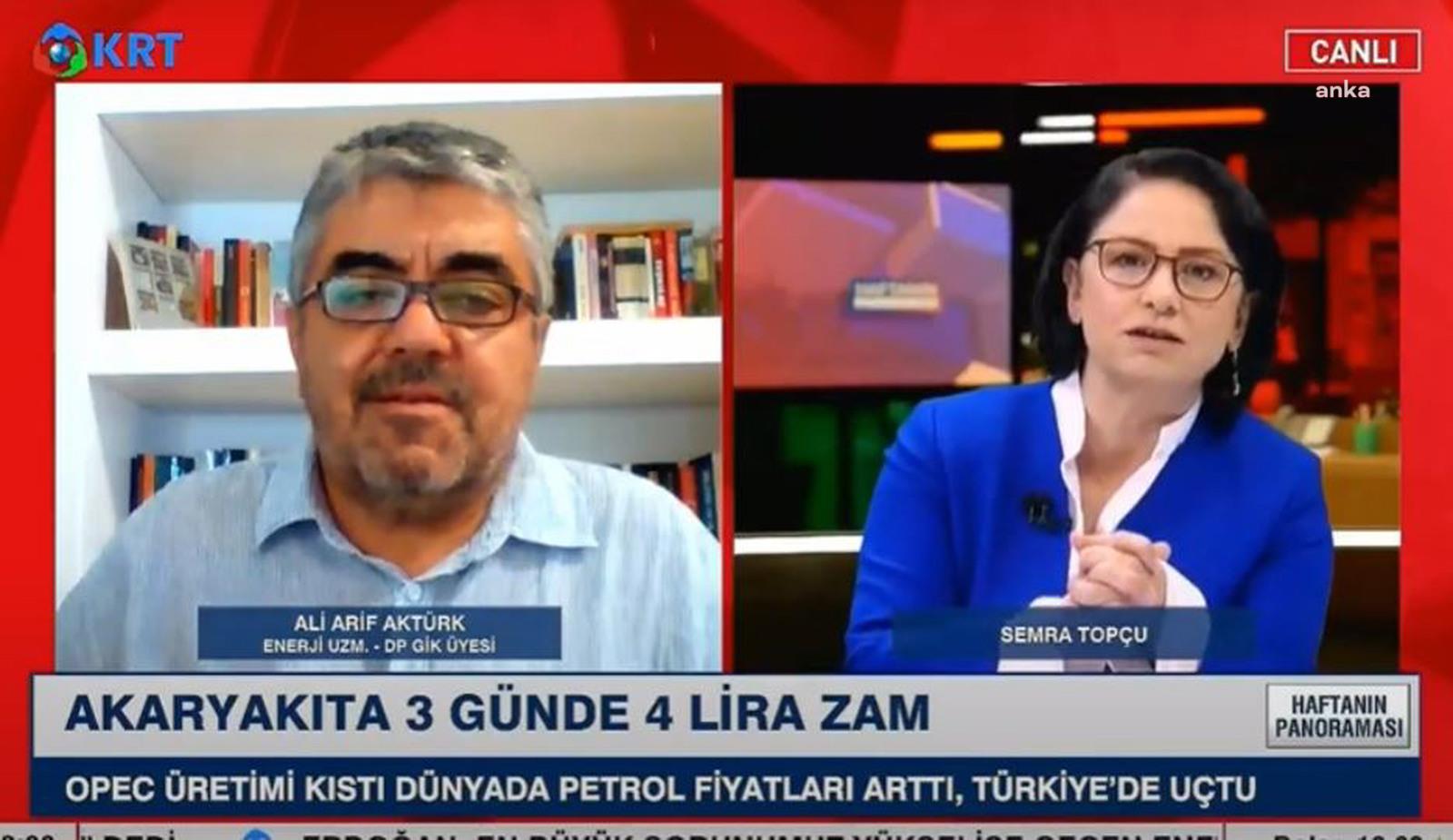 ESKİ  BOTAŞ YÖNETİCİSİ AKTÜRK: “PETROLÜ RUSYA’DAN İNDİRİMLİ ALIP, İTALYA FİYATIYLA SATIYORLAR”