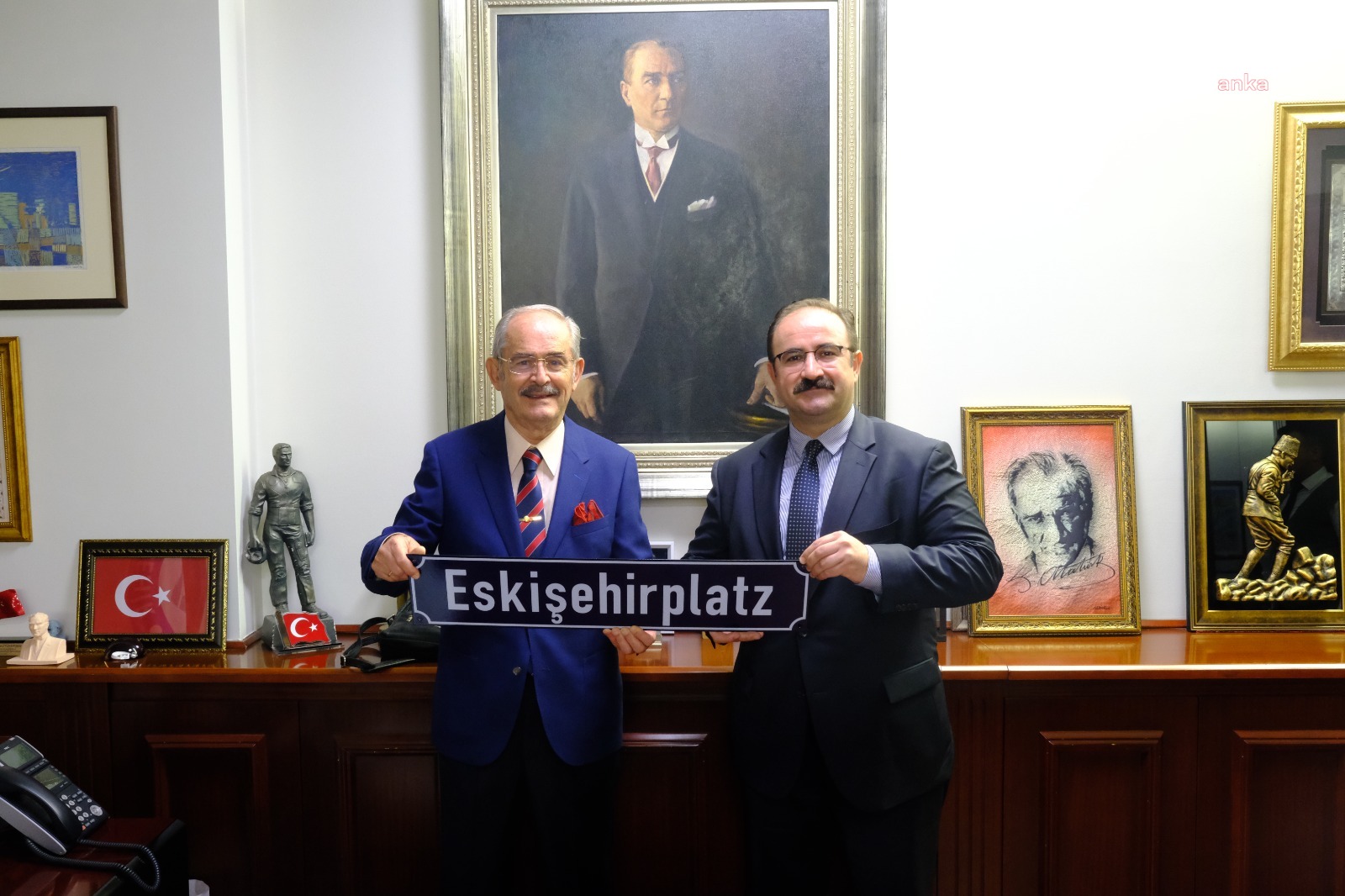 FRANKFURT BAŞKONSOLOSU TUNÇER'DEN BAŞKAN BÜYÜKERŞEN’E ZİYARET