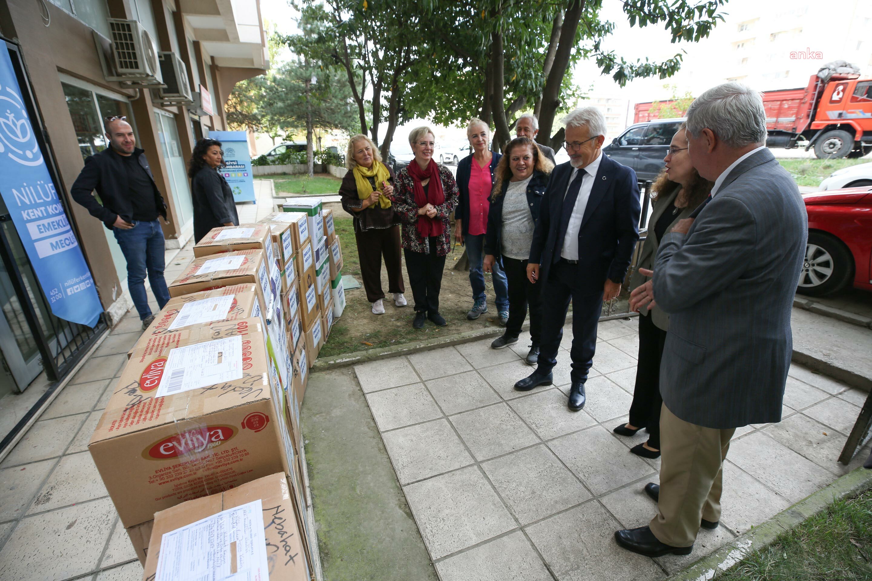 NİLÜFER KENT KONSEYİ EMEKLİLER MECLİSİ’NİN YÜRÜTÜCÜLÜĞÜNDEKİ KİTAP ATÖLYESİ YENİ SEZONUN İLK KİTAP DESTEĞİNİ YAPTI
