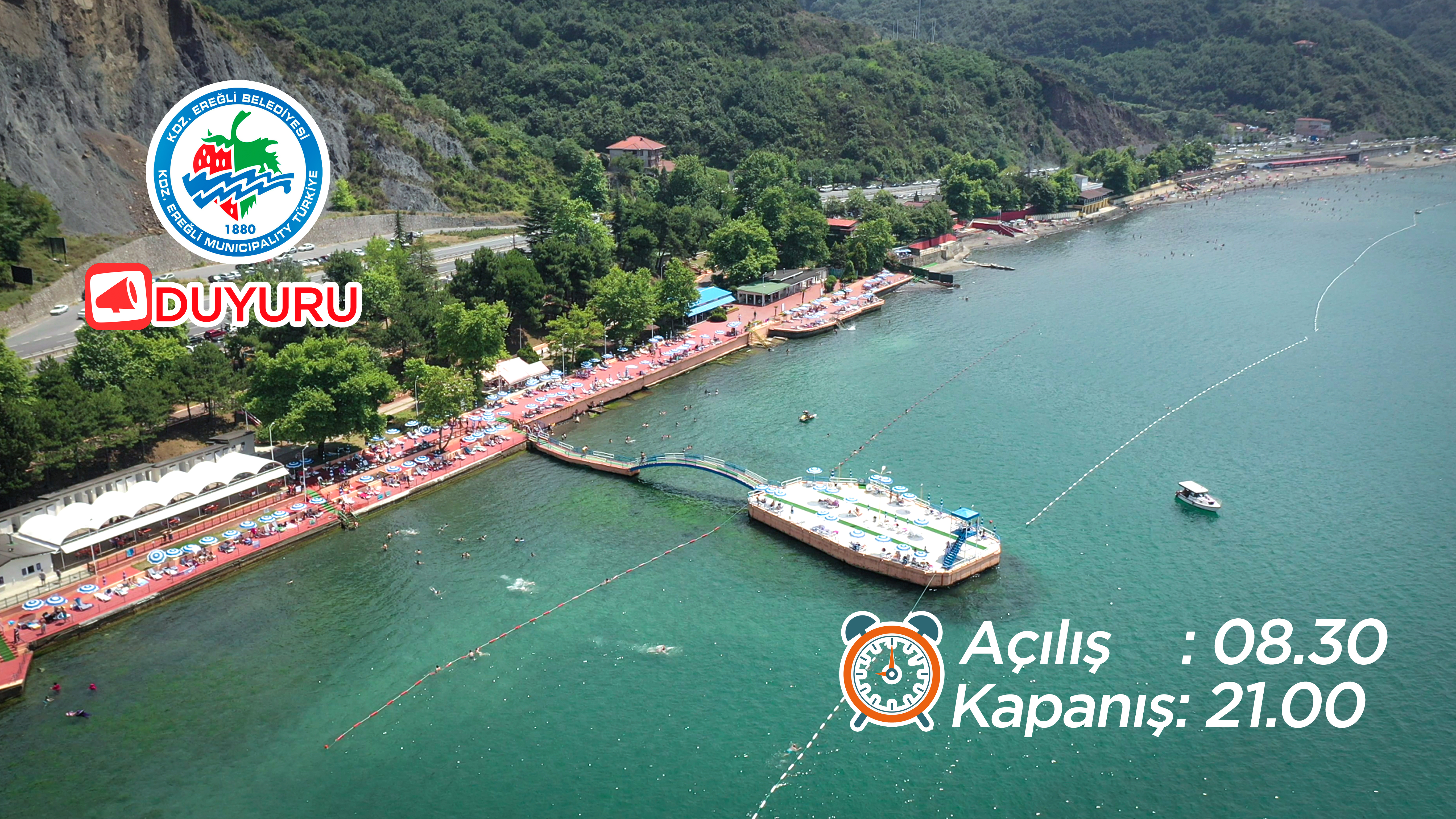 SEVGİ, BARIŞ, DOSTLUK PLAJI VE MESİRE ALANI’NIN KAPANIŞ SAATİ UZATILDI