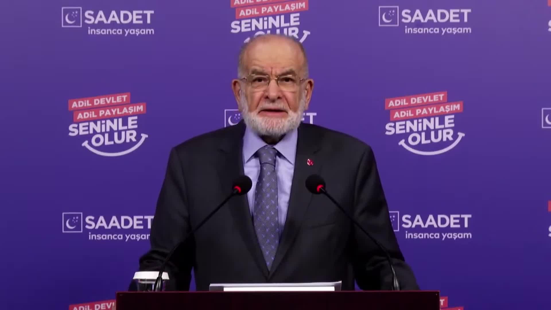 KARAMOLLAOĞLU: “SAYIN CUMHURBAŞKANI, İŞİN ÇOK ZOR. YOLSUZLUK VE RÜŞVET BATAKLIĞINA SAPLANMIŞ BİR İKTİDARIN BU BATAKLIKTAN 8-10 AY GİBİ KISA BİR SÜREDE KURTULMASI MÜMKÜN DEĞİLDİR”