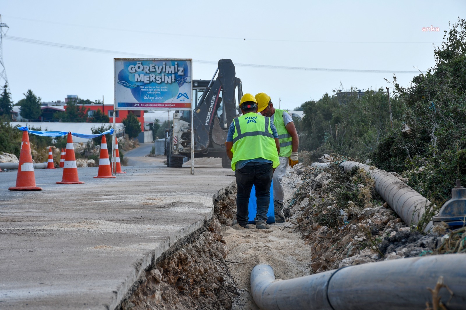 MESKİ, 2 MAHALLENİN DAHA İÇME SUYU KAPASİTESİNİ ARTTIRDI