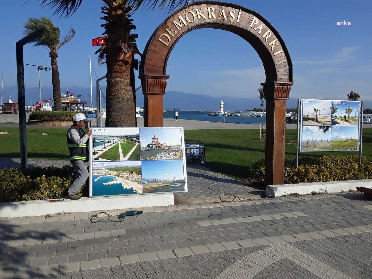 BURHANİYE BELEDİYESİ, PARK BAKIM ÇALIŞMALARINA BAŞLADI