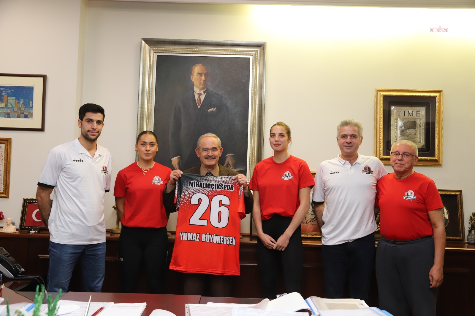 MİHALIÇÇIKSPOR’DAN BÜYÜKERŞEN'E 26 NUMARALI FORMA