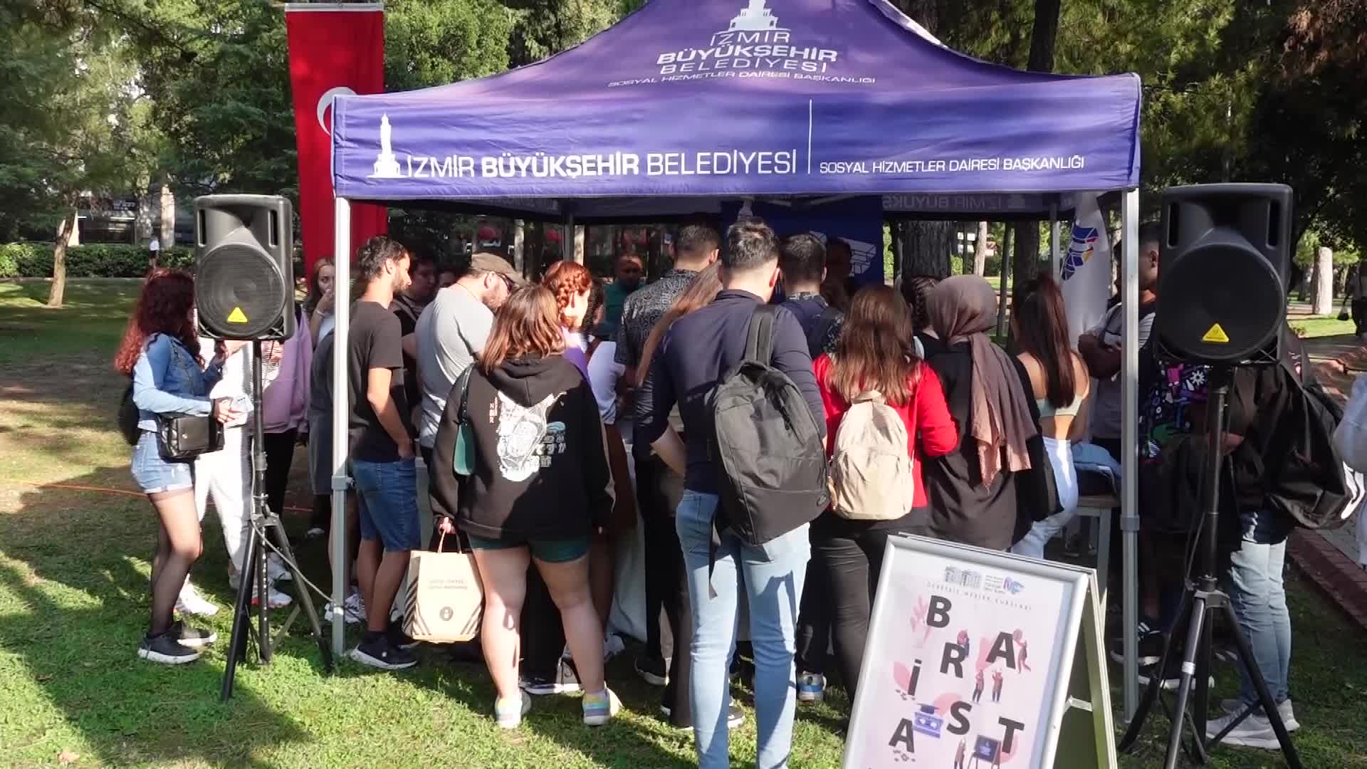 İZMİR BÜYÜKŞEHİR BELEDİYESİ GENÇLERİ BUCA’DA BULUŞTURDU