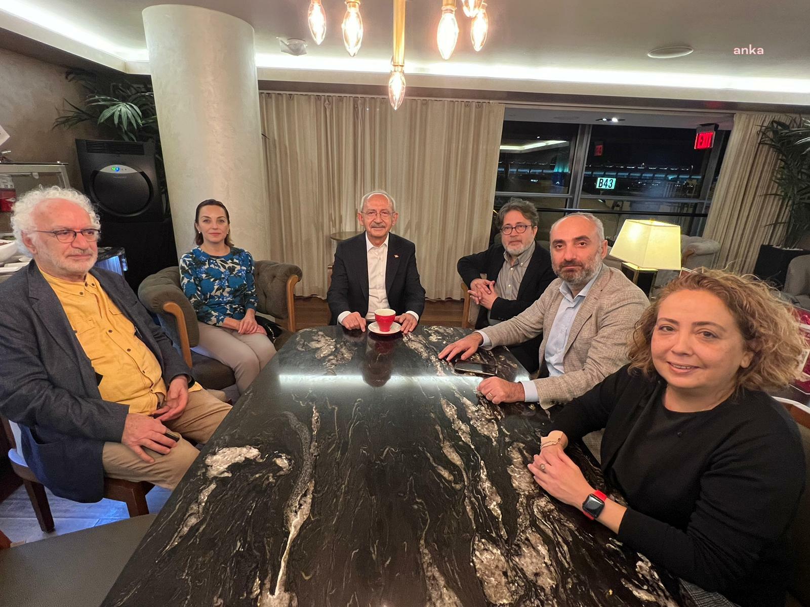 KILIÇDAROĞLU, GAZETECİLERE ABD GEZİSİNİ DEĞERLENDİRDİ: “DEMOKRASİYİ ÜLKEYE GETİRMEK İÇİN BİRİSİNDEN İCAZET ALMAK, BİRİSİNDEN GÜÇ ALMANIN MANTIĞI YOK”