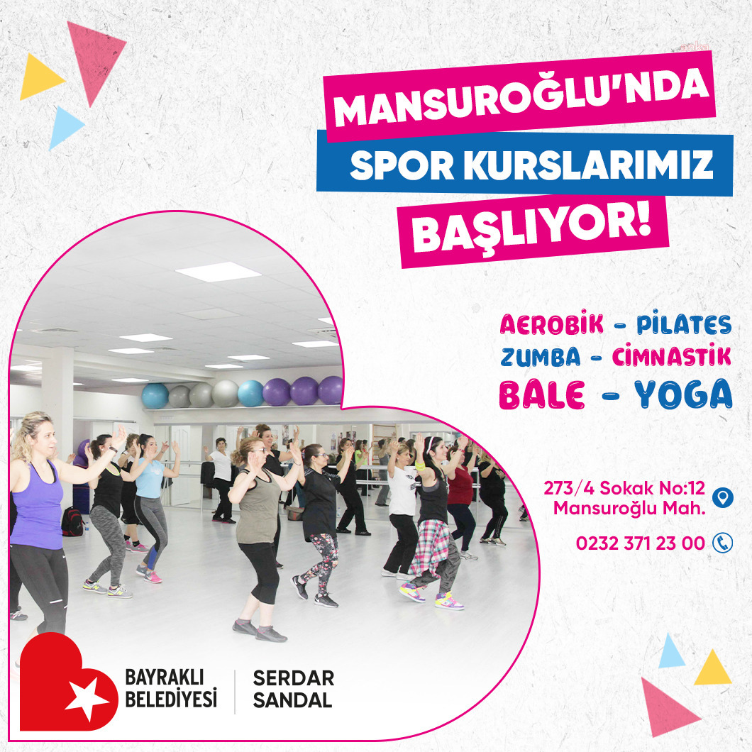 BAYRAKLI BELEDİYESİ'NDEN SPORA DAVET