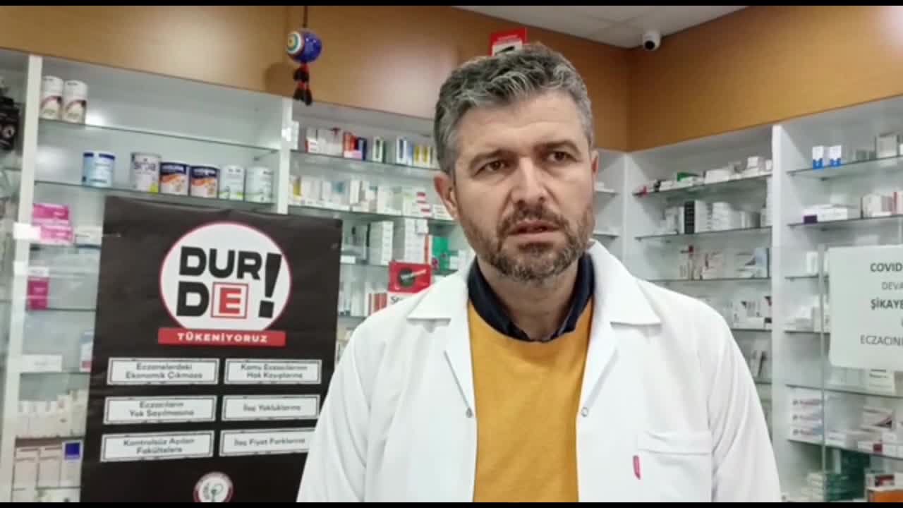 KÜTAHYALI ECZACILAR: "BU MİTİNG ECZACININ SON ÇIĞLIĞI"