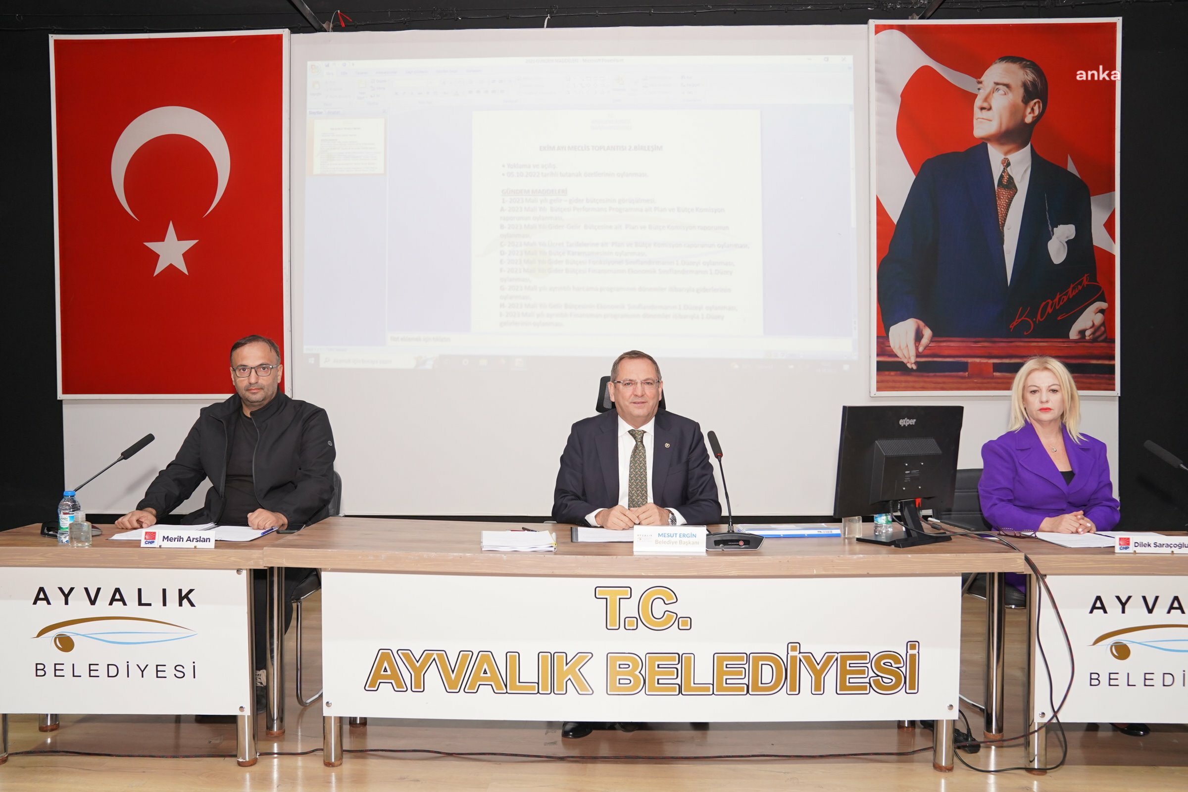 AYVALIK BELEDİYESİ’NİN 2023 YILI BÜTÇESİ OYBİRLİĞİYLE 465 MİLYON LİRA