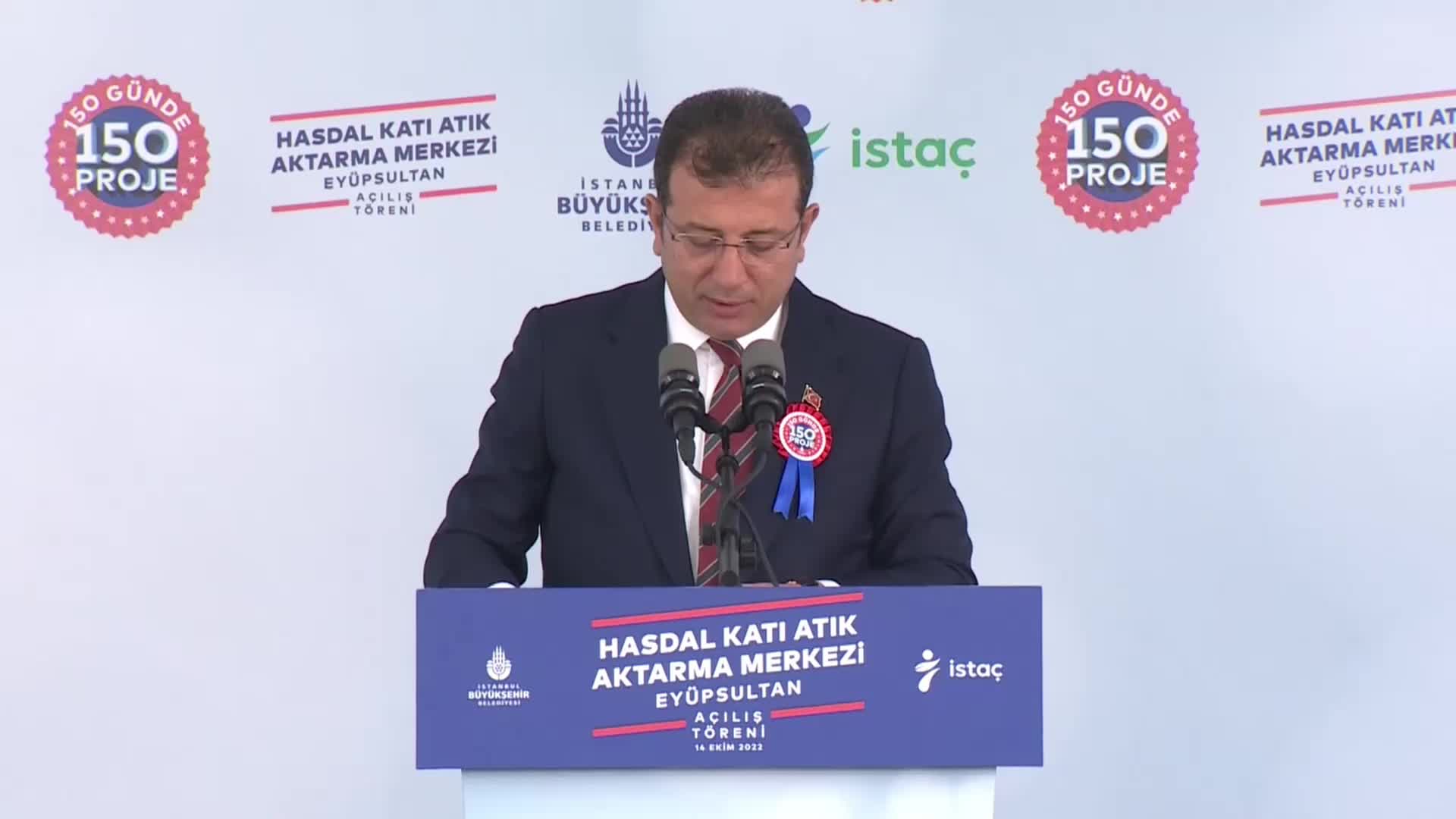 İMAMOĞLU, HASDAL KATI ATIK AKTARMA İSTASYONU'NU HİZMETE AÇTI: "ÇOK ÇALIŞIYOR, HIZLI VE KALİTELİ ÇÖZÜMLER ÜRETİYORUZ"