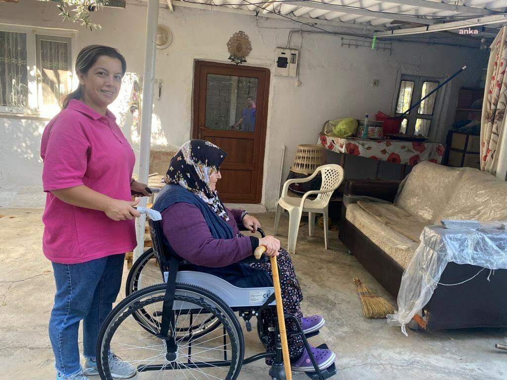 GERMENCİK BELEDİYESİ'NDEN İHTİYAÇ SAHİBİ 6 KİŞİYE DAHA TEKERLEKLİ SANDALYE
