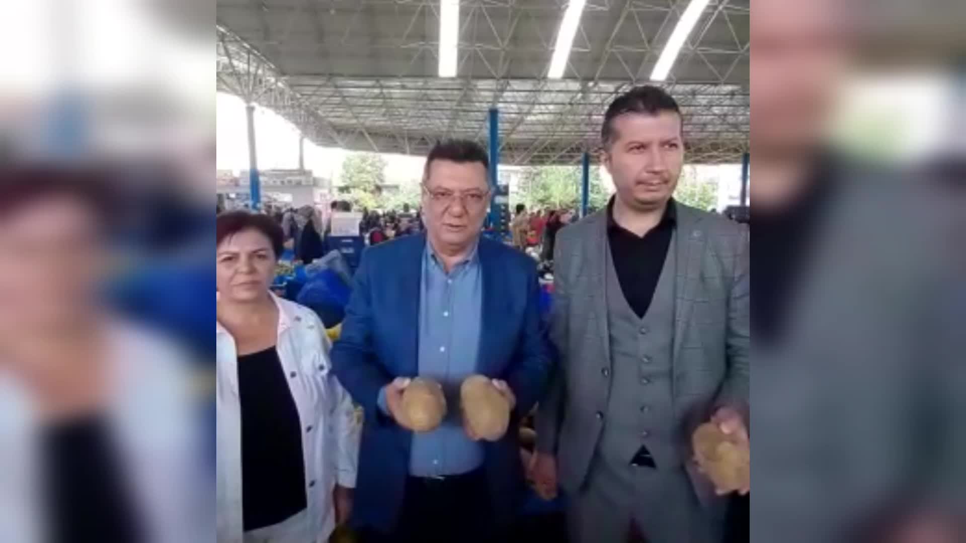 MEHMET GÖKER: “İKİ PATATES 1 KİLO 400 GRAM VE 14 LİRA EDİYOR. BUNU NE SATICI SATABİLİYOR NE DE ALICI ALIP YEMEK YAPABİLİYOR"