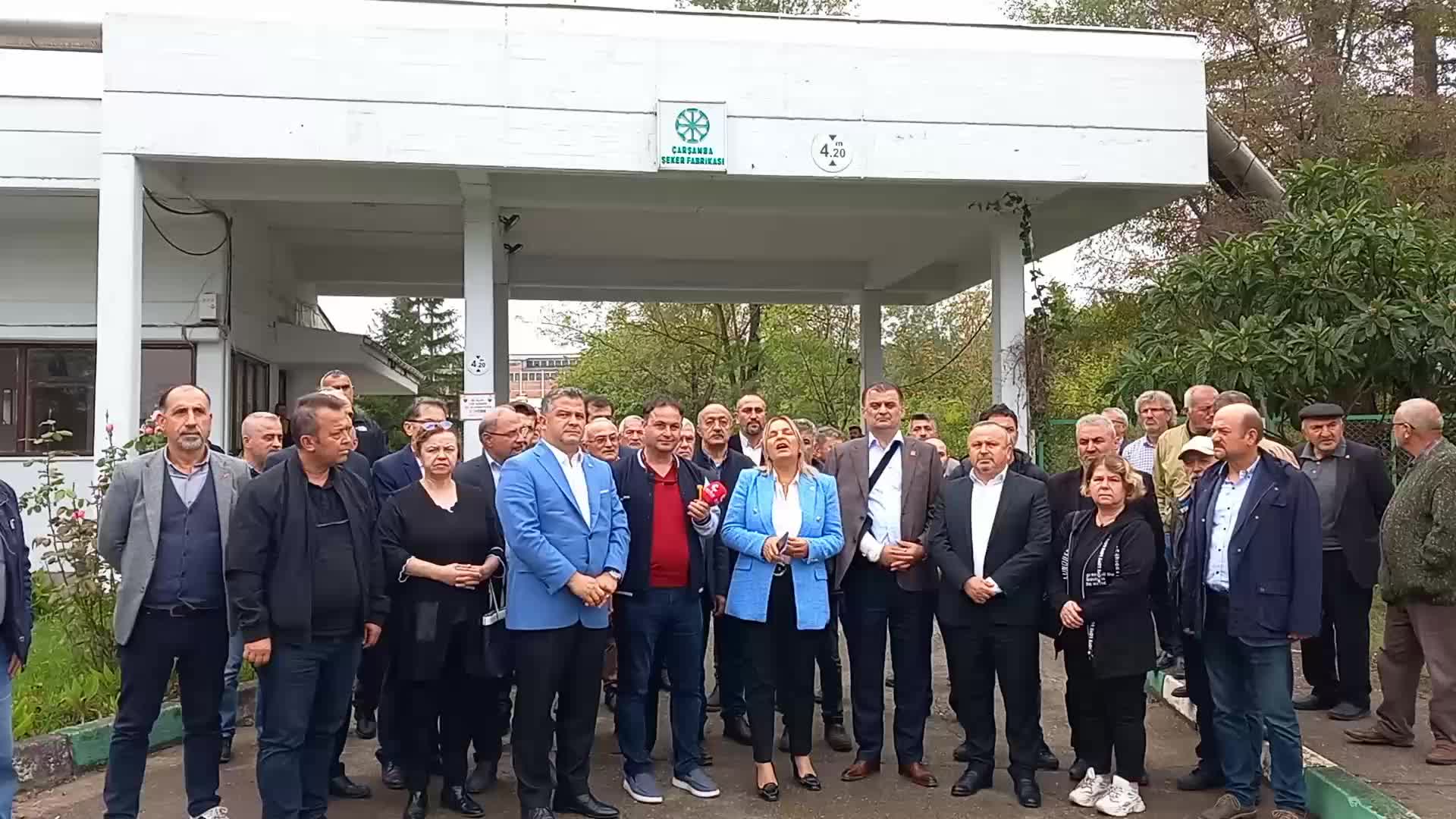 NESLİHAN HANCIOĞLU: BU İKTİDAR, ÇARŞAMBA ŞEKER FABRİKASI’NI ADIM ADIM YOK EDİYOR