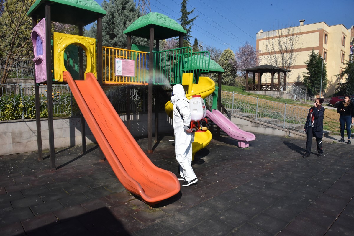 İZMİT BELEDİYESİ'NDEN KORONAVİRÜS TEDBİRLERİ