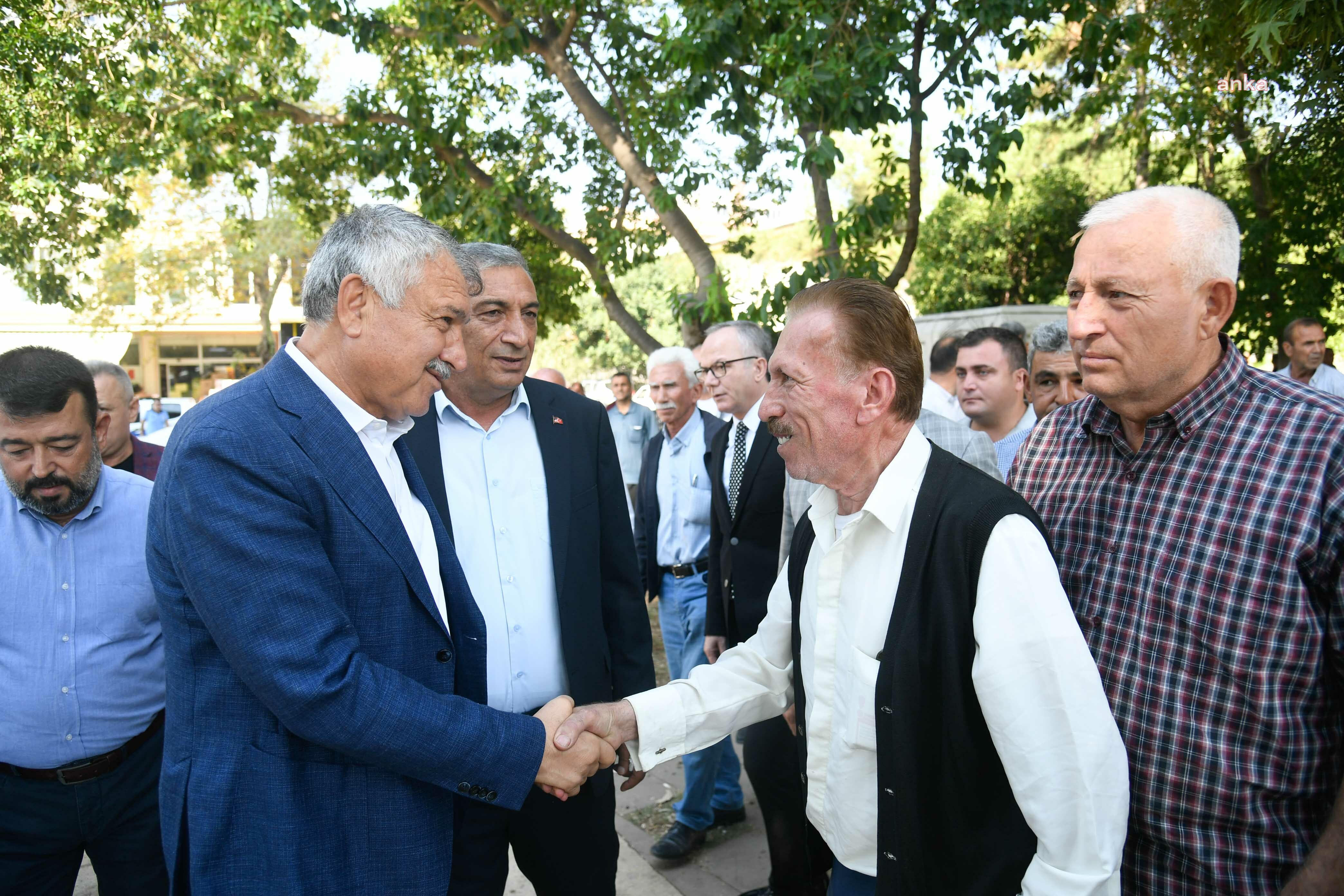 ADANA BÜYÜKŞEHİR BELEDİYE BAŞKANI KARALAR MUHTARLARI DİNLEDİ