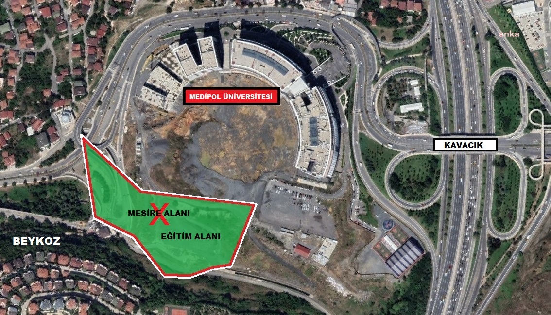 İSTANBUL GÖKSU MESİRE ALANI, AKP'Lİ ÜYELERİN OYLARIYLA MEDİPOL İÇİN EĞİTİM ALANINA DÖNÜŞTÜRÜLDÜ