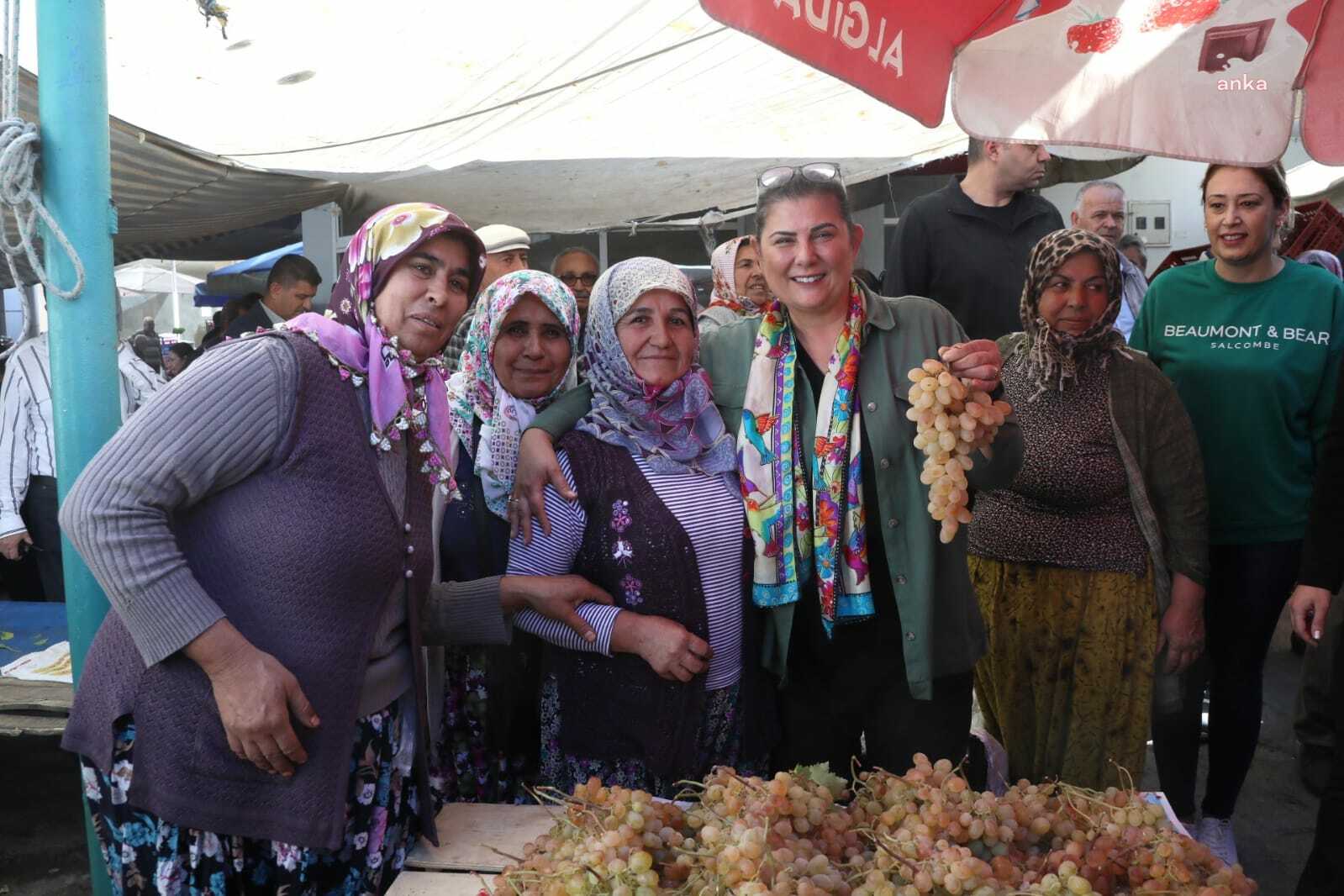 AYDIN BÜYÜKŞEHİR BELEDİYE BAŞKANI ÇERÇİOĞLU'NDAN KOÇARLI PAZARI'NA ZİYARET