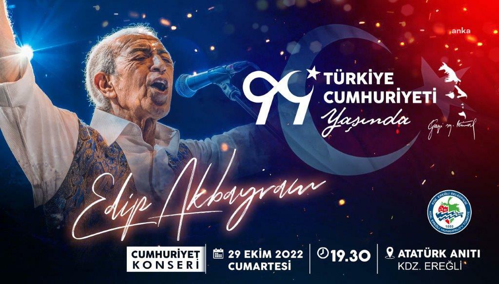 KDZ. EREĞLİ BELEDİYESİ, CUMHURİYET YÜRÜYÜŞÜ VE EDİP AKBAYRAM KONSERİNE HAZIRLANIYOR
