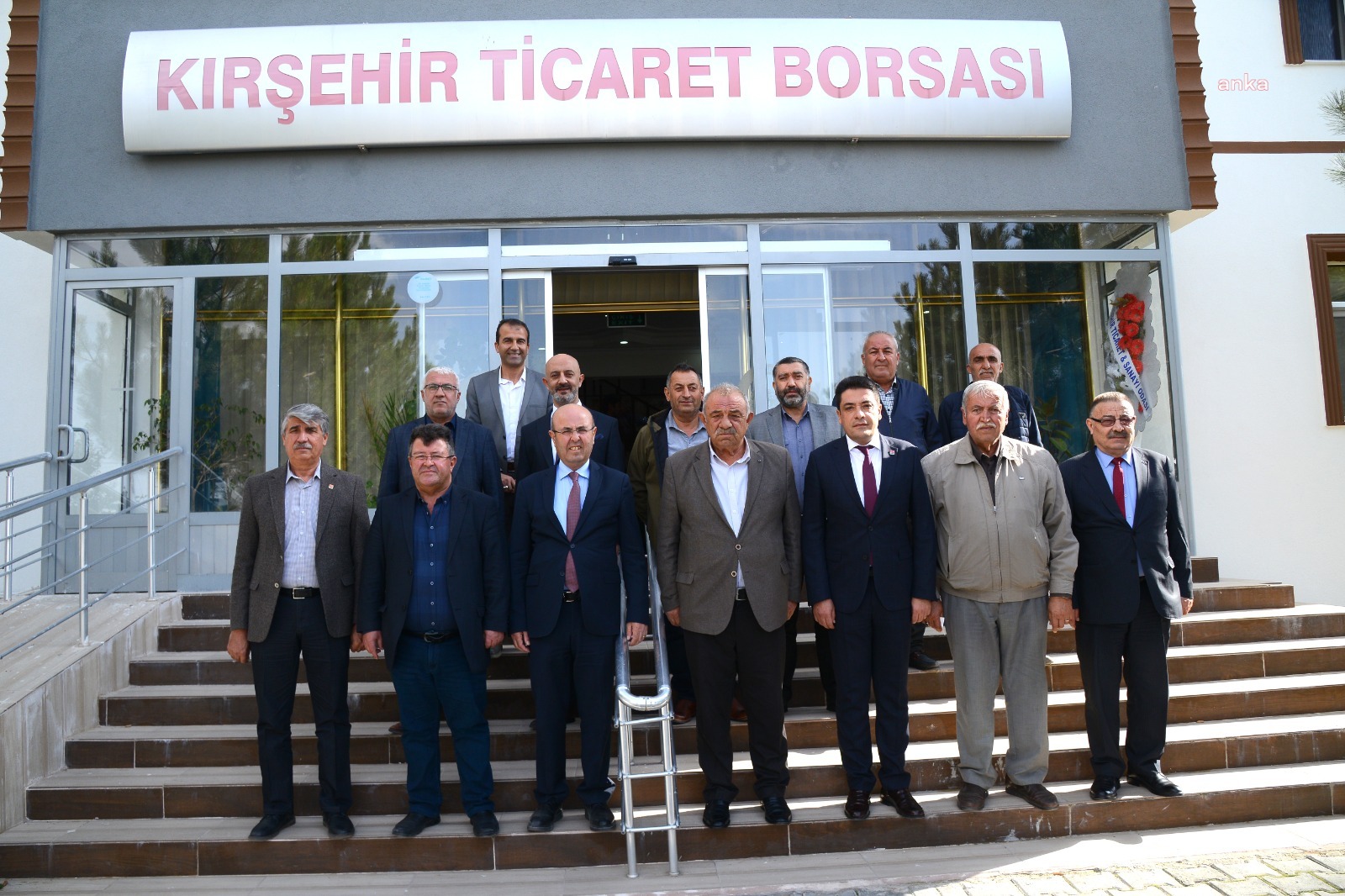 KIRŞEHİR BELEDİYE BAŞKANI EKİCİOĞLU, KESOB VE TİCARET BORSASI’NI ZİYARET ETTİ