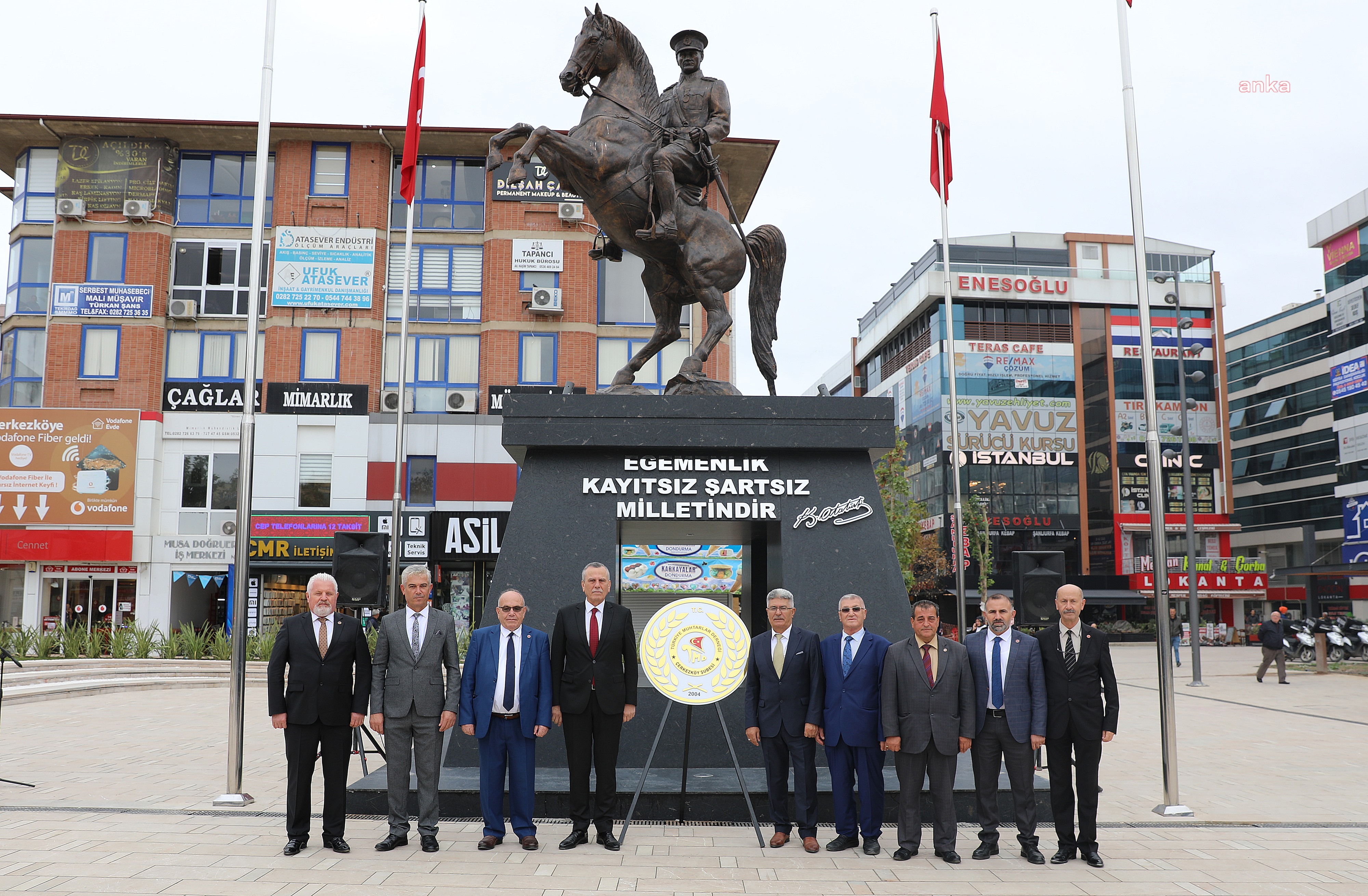 ÇERKEZKÖY’DE 19 EKİM MUHTARLAR GÜNÜ KUTLANDI