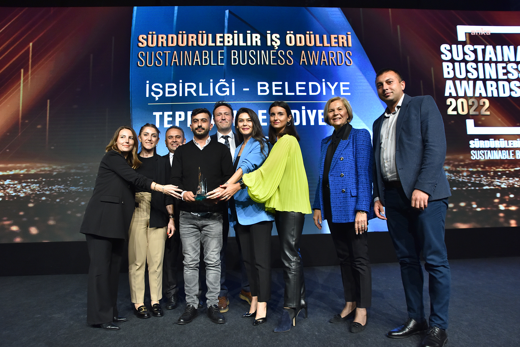 TEPEBAŞI BELEDİYESİ'NE ‘İŞ BİRLİĞİ’ ÖDÜLÜ