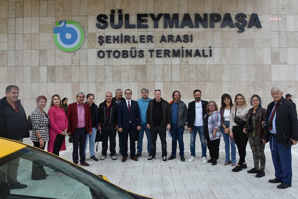 SÜLEYMANPAŞA OTOBÜS TERMİNALİ BASIN MENSUPLARINA TANITILDI