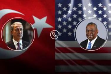 HULUSİ AKAR, AMERİKAN MEVKİDAŞI LLYOD JAMES AUSTIN İLE GÖRÜŞTÜ