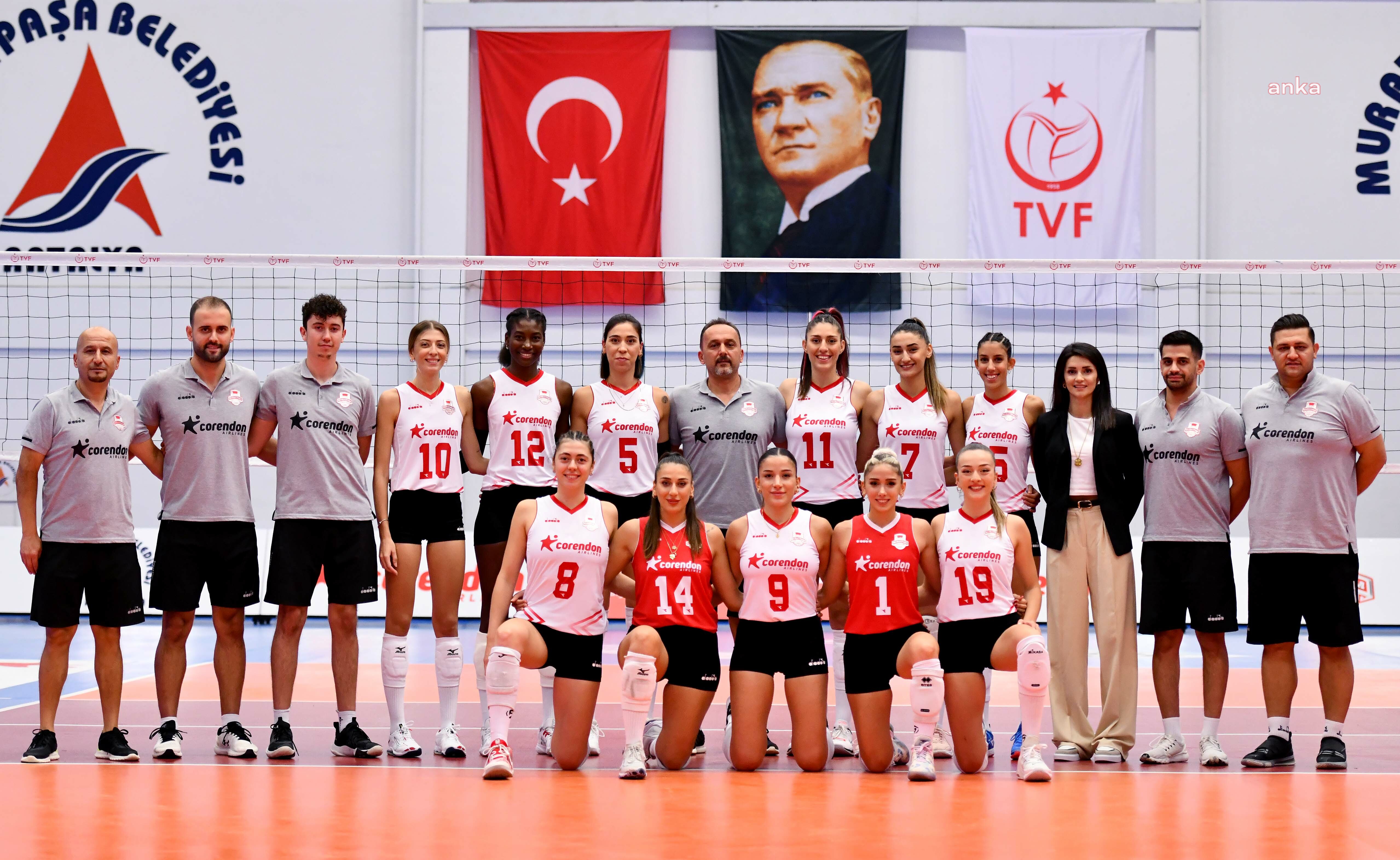 MURATPAŞA BELEDİYESPOR KADIN VOLEYBOL TAKIMI SEZONUNUN İLK MAÇINA ÇIKIYOR