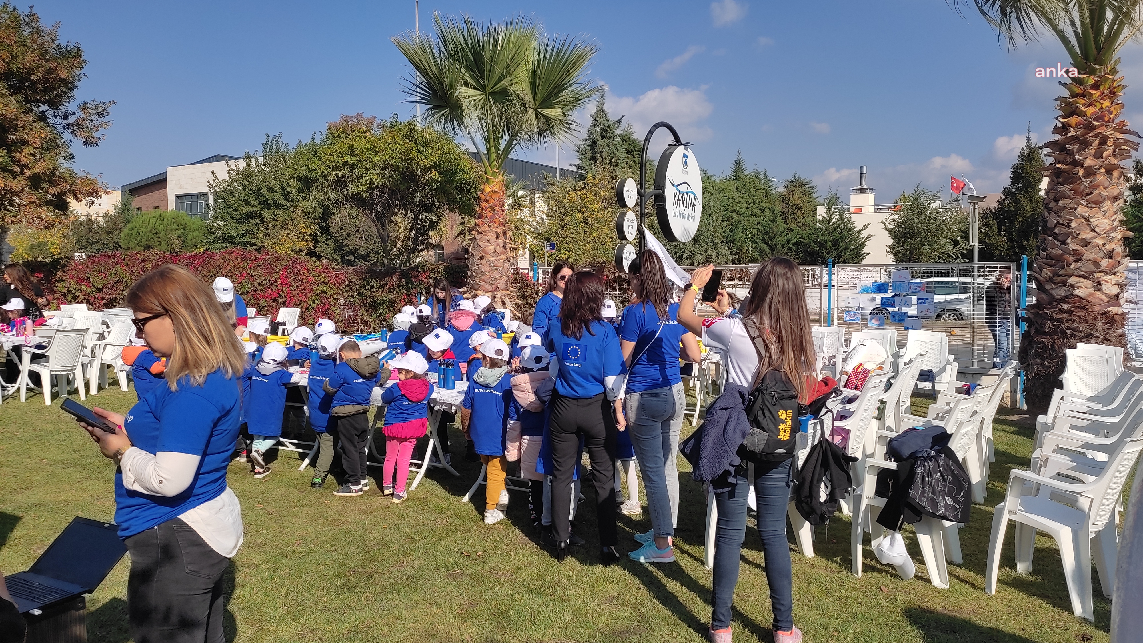 SAHİL TEMİZLEME KAMPANYASI "EUBEACHCLEANUP" ÇANAKKALE'DE BAŞLADI