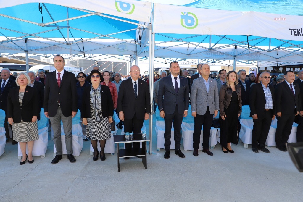TEKİRDAĞ’DA SÜLEYMANPAŞA ŞEHİRLERARASI OTOBÜS TERMİNALİ TÖRENLE AÇILDI
