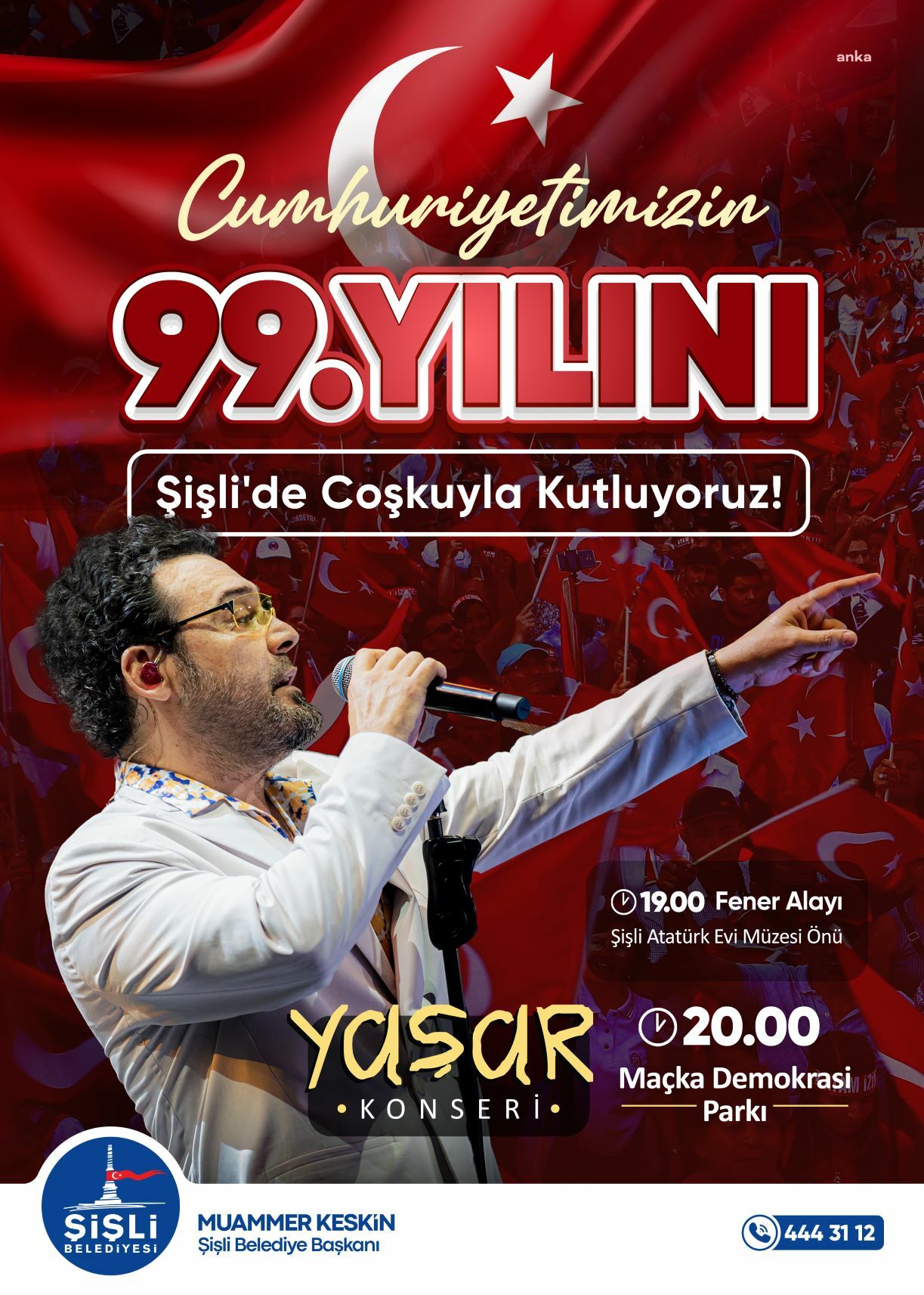 ŞİŞLİ, CUMHURİYET COŞKUSUNA HAZIR