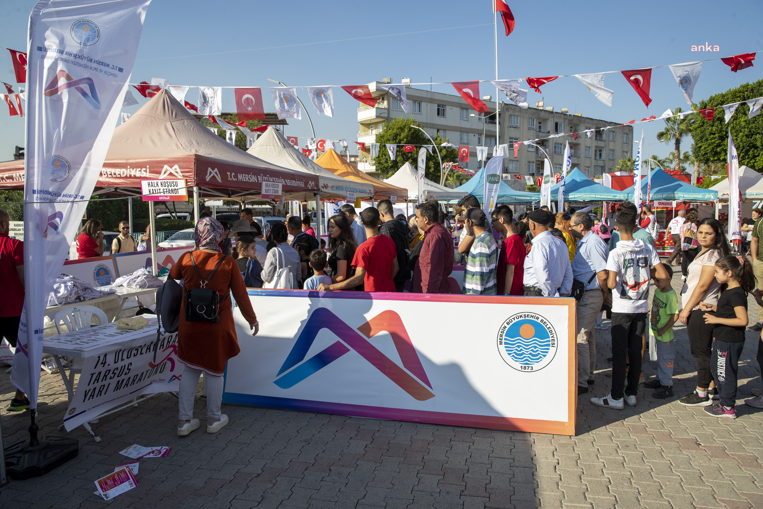 14. ULUSLARARASI TARSUS YARI MARATONU İÇİN HAZIRLIKLAR TAMAMLANDI