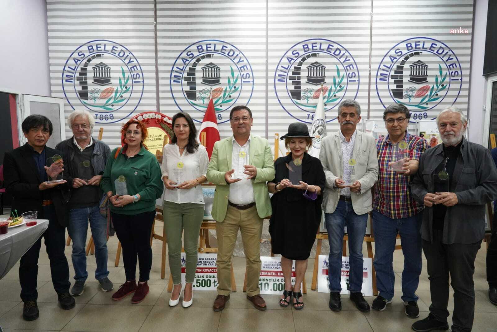 MİLAS BELEDİYESİ’NİN DÜZENLEDİĞİ 12. TURHAN SELÇUK KARİKATÜR YARIŞMASI SONUÇLANDI
