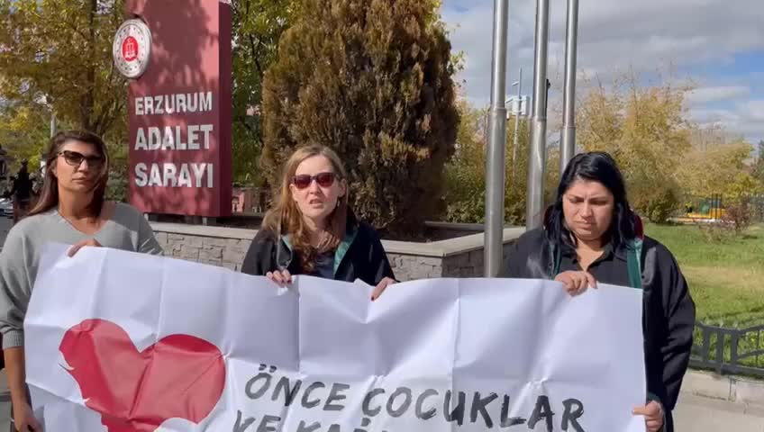 ERZURUM'DA KURAN KURSUNDA İSTİSMAR DAVASINDA YENİDEN YARGILAMA BAŞLADI. MAĞDUR ÇOCUKLARIN AVUKATI BALTALI: “BİZ DOSYALARIN BİRLEŞTİRİLMESİNİ VE ÇOCUKLARIN DİNLENMESİNDEN VAZGEÇİLMESİNİ TALEP EDİYORUZ”