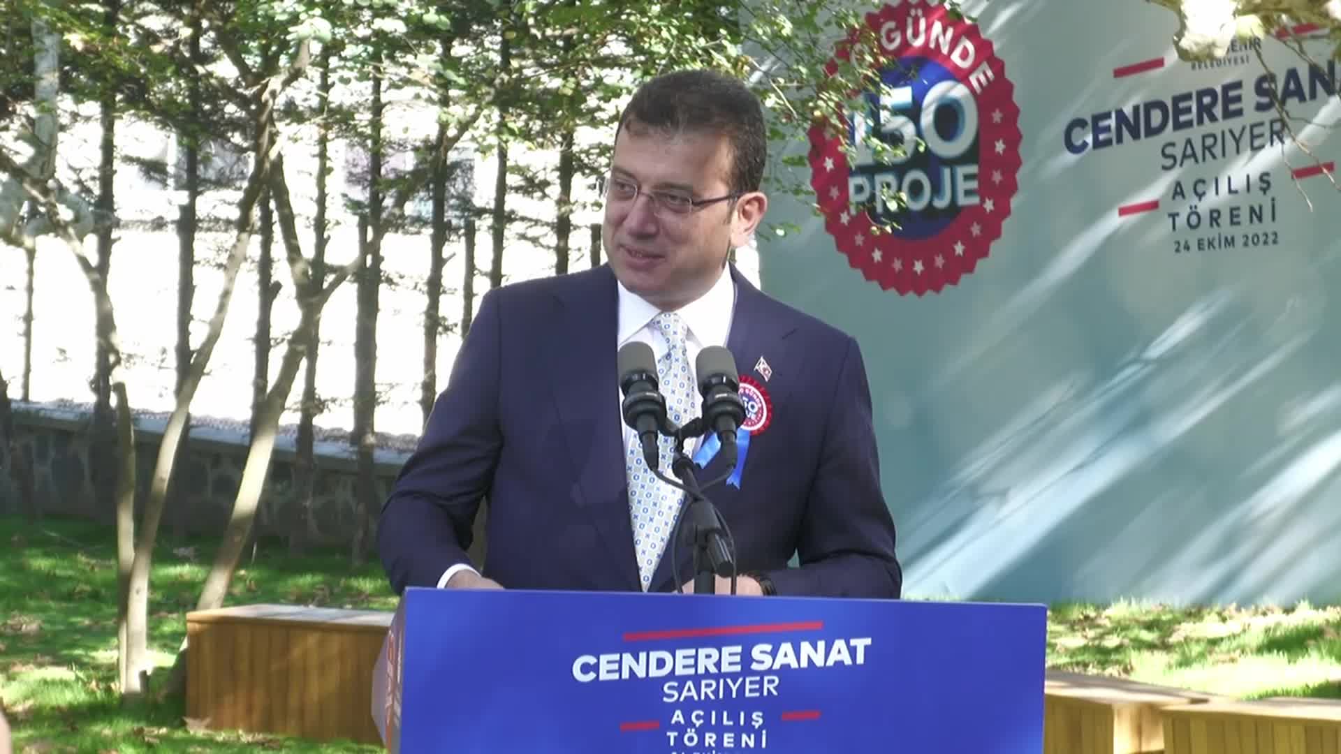 İBB, TARİHİ CENDERE HAMİDİYE POMPA İSTASYONU'NU KÜLTÜR MERKEZİNE DÖNÜŞTÜRDÜ. İMAMOĞLU: "GEÇMİŞ ZİHNİYET, VATANDAŞA AİT ALANLARI KENDİSİNİN ZANNEDİYOR"