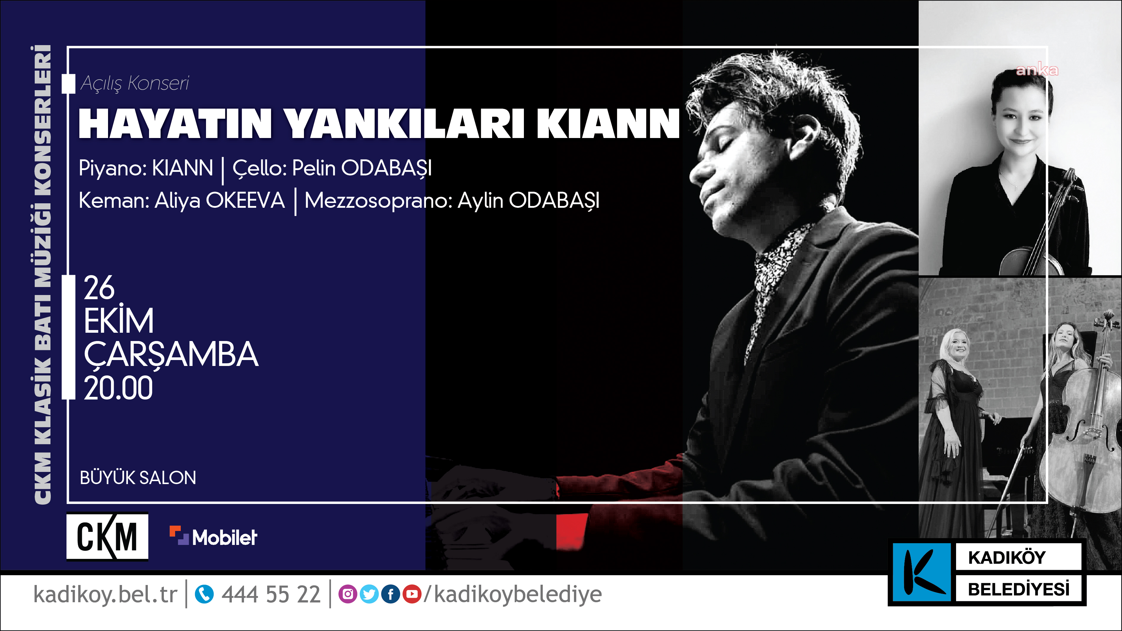 CKM, KLASİK BATI MÜZİĞİ SERİSİ’NİN İLK KONSERİYLE YENİ SEZON AÇILIŞINI YAPIYOR