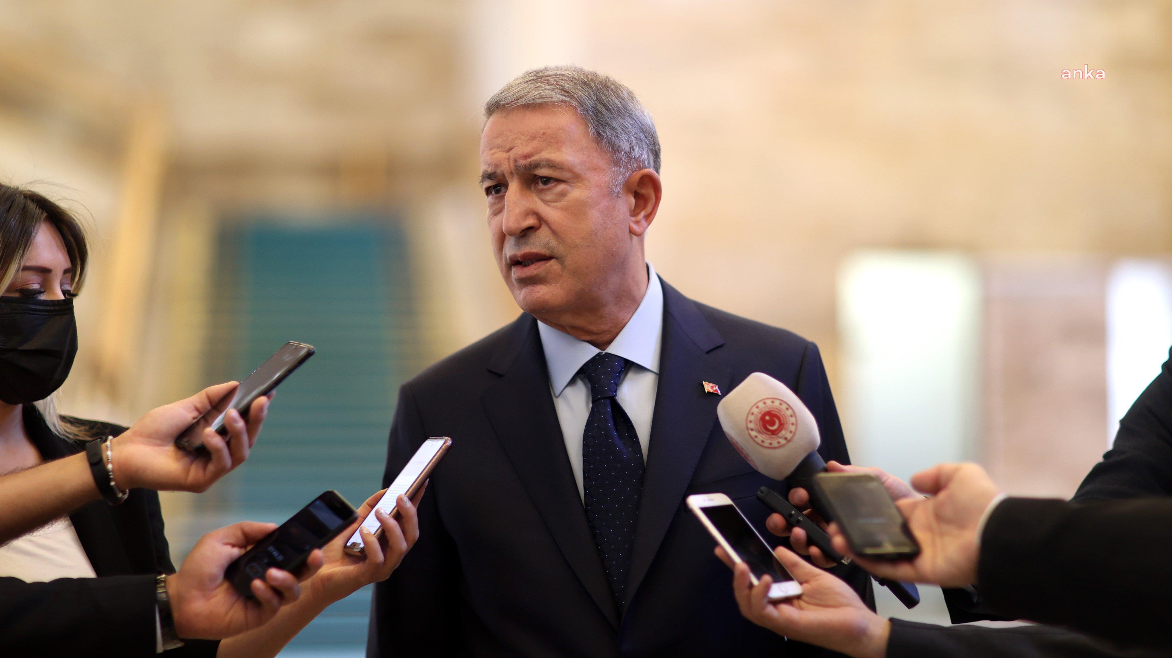 HULUSİ AKAR’DAN İSRAİLLİ MEVKİDAŞIYLA YAPACAĞI GÖRÜŞMEYE İLİŞKİN AÇIKLAMA: "YILLARDAN SONRA İLK DEFA BU DÜZEYDE BİR ZİYARET OLACAK. GENEL DURUMU DEĞERLENDİRECEĞİZ"