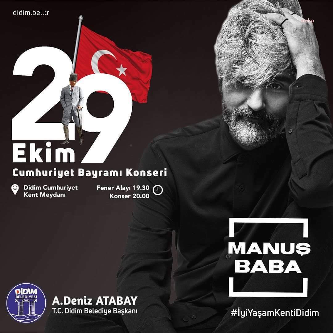 DİDİM, CUMHURİYET'İN 99. YILINI COŞKUYLA KUTLAYACAK