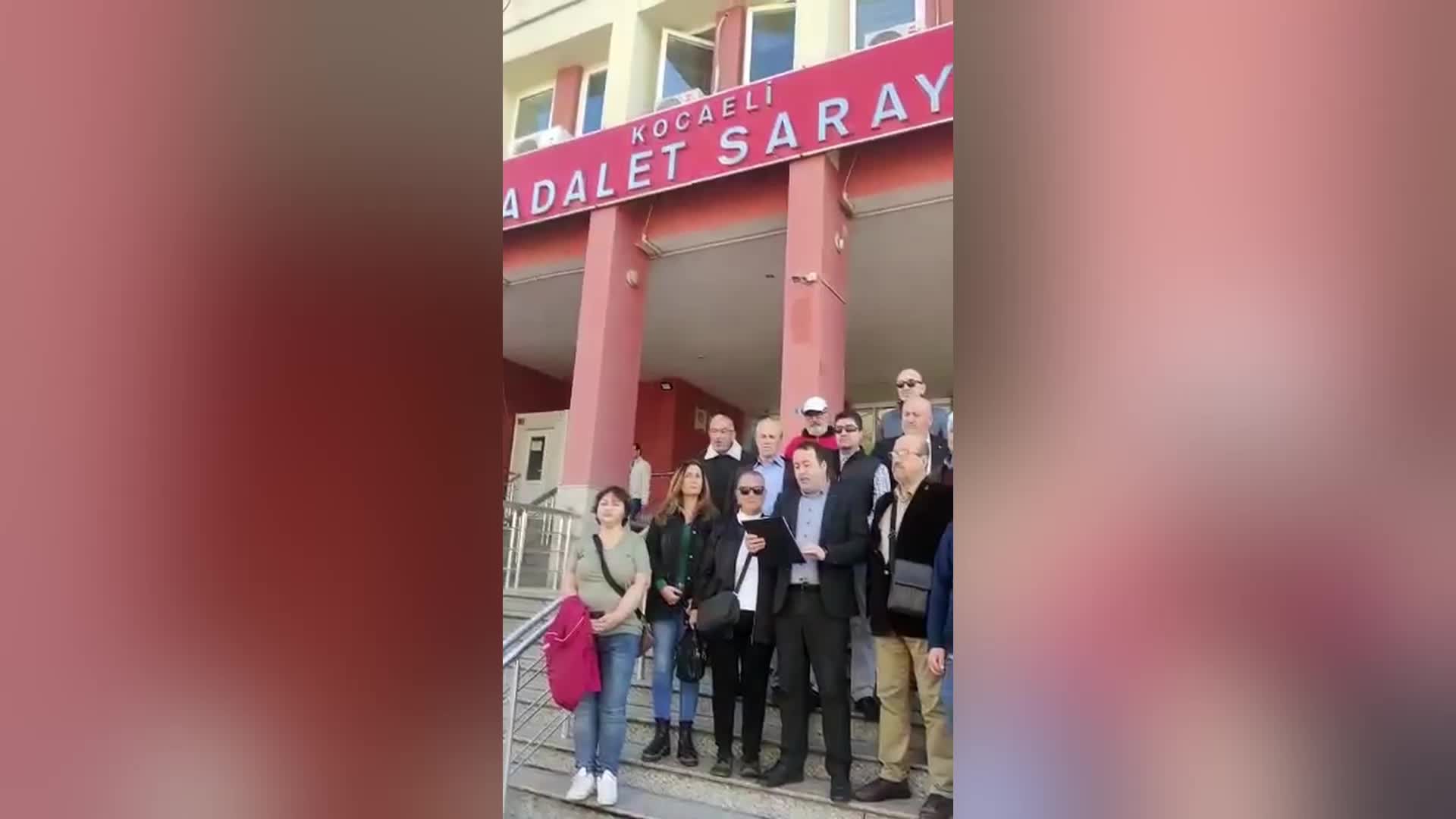 ADD KOCAELİ ŞUBESİ'NDEN MAHİR ÜNAL HAKKINDA SUÇ DUYURUSU