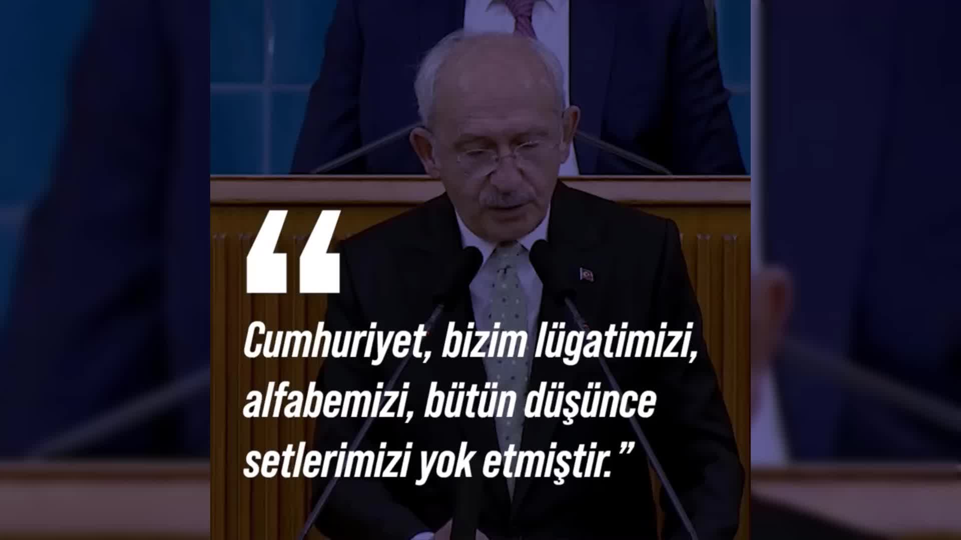 KILIÇDAROĞLU: BİZ BİLMEZ MİYİZ ASRİKA’YI, SADAT’I… AMA MAHİR ÜNAL’A SÖYLEYİN; BU SÖZLERİNİN FİKİR BABALARI, BİZİ KARŞILARINDA GÖRÜNCE İÇERİYE KAÇTI