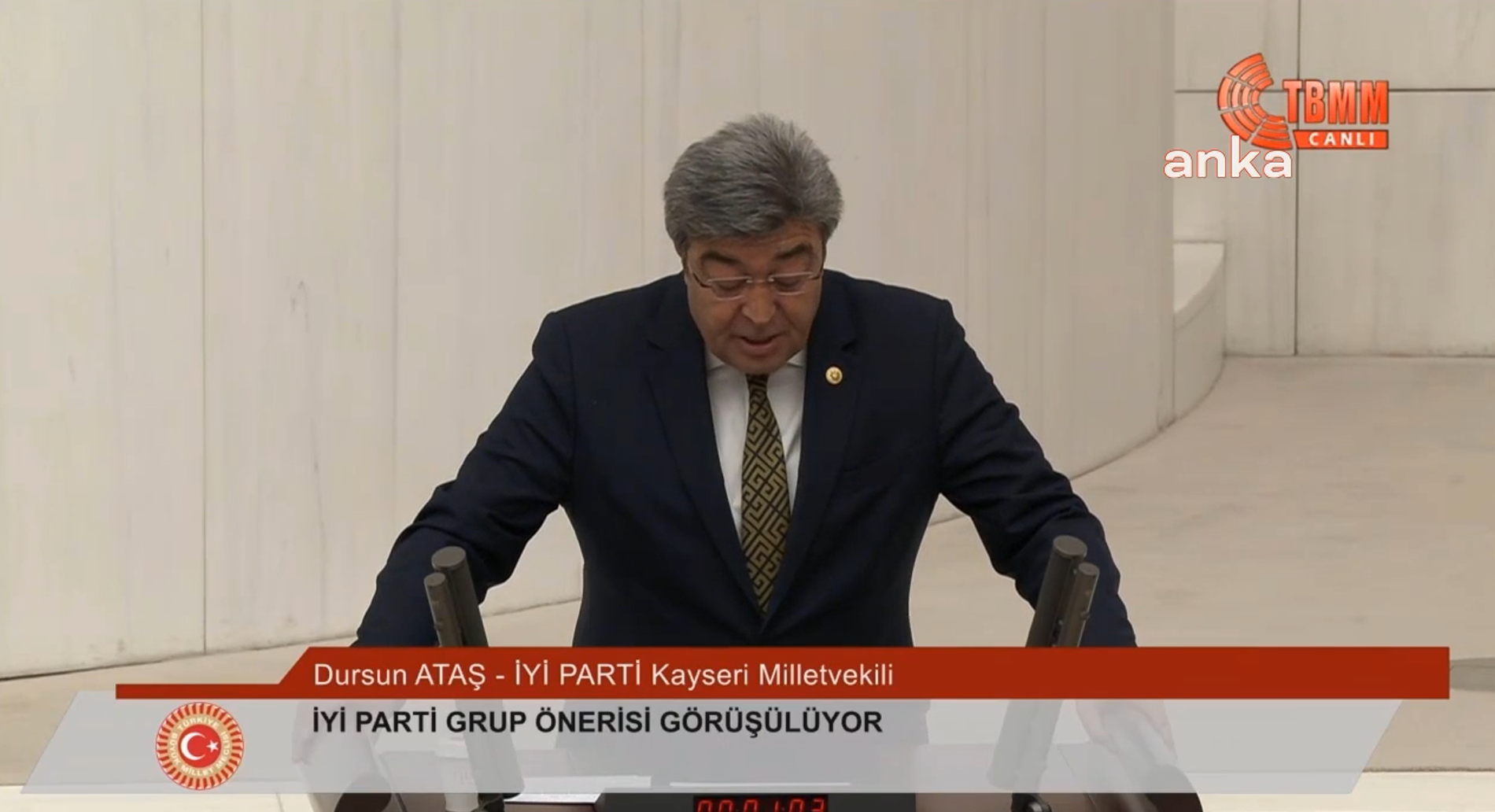 YOLSUZLUK İDDİALARININ ARAŞTIRILMASI İÇİN İYİ PARTİ’NİN VERDİĞİ ÖNERGE TBMM GENEL KURULU’NDA REDDEDİLDİ: “ERDOĞAN, TAM 20 YIL SONRA BAŞARAMADIĞINI İTİRAF ETMEKTE, TÜRKİYE'DE YOLSUZLUK, YOKSULLUK, YASAKLAR VAR DEMEKTEDİR”