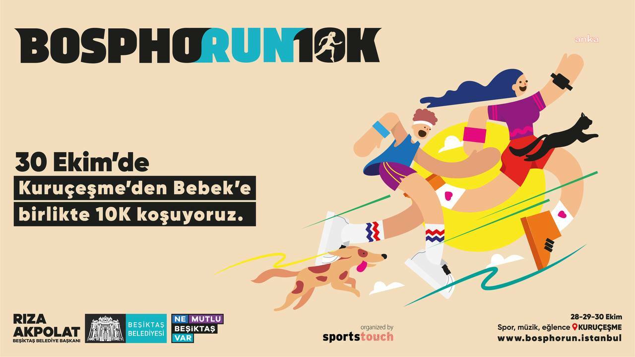BOSPHORUN 10K PARKURU 30 EKİM’DE BEŞİKTAŞ’TA KOŞULACAK